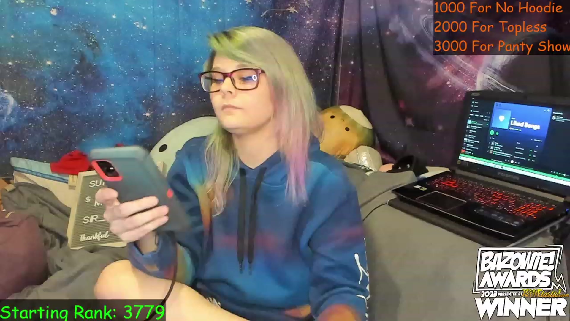 Gallery image thumbnail from NovaSquid's myfreecams stream on, 05/19/2023, 24:13 image 10 of 20