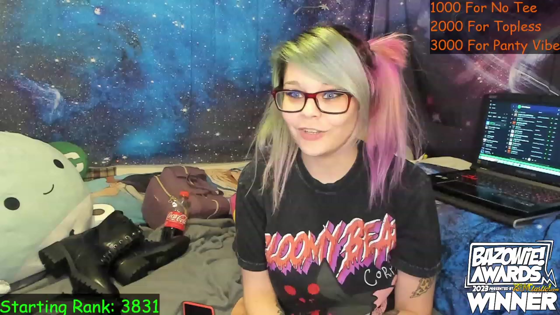 Gallery image thumbnail from NovaSquid's myfreecams stream on, 05/20/2023, 24:01 image 19 of 20