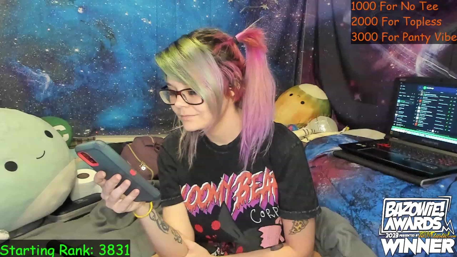 Gallery image thumbnail from NovaSquid's myfreecams stream on, 05/20/2023, 24:01 image 1 of 20
