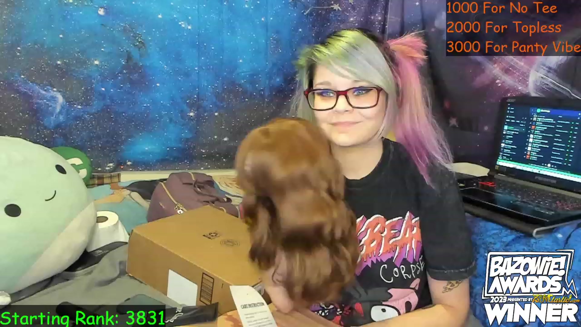 Gallery image thumbnail from NovaSquid's myfreecams stream on, 05/20/2023, 24:01 image 6 of 20