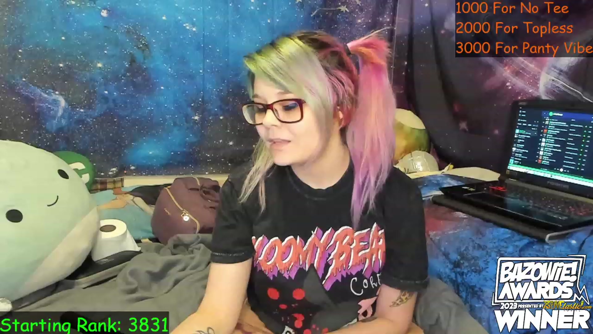 Gallery image thumbnail from NovaSquid's myfreecams stream on, 05/20/2023, 24:01 image 2 of 20