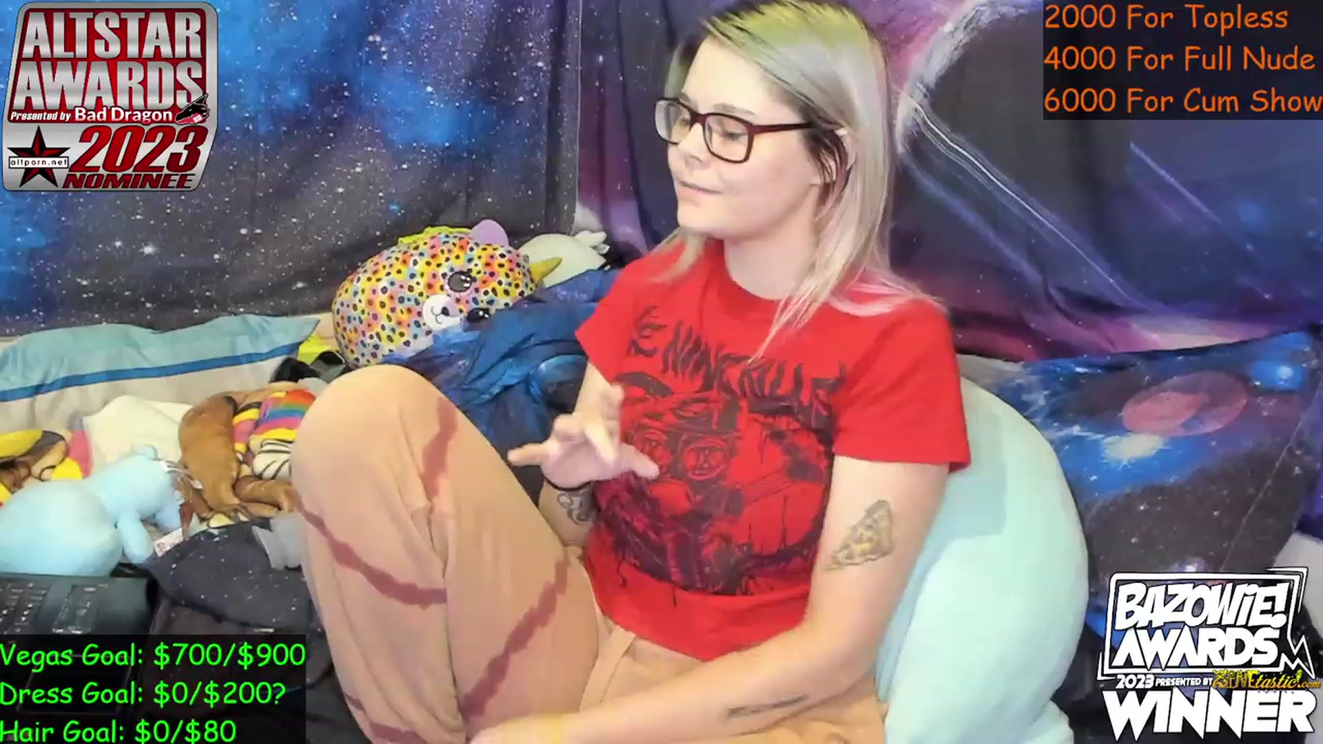 Gallery image thumbnail from NovaSquid's myfreecams stream on, 06/08/2023, 04:03 image 11 of 20