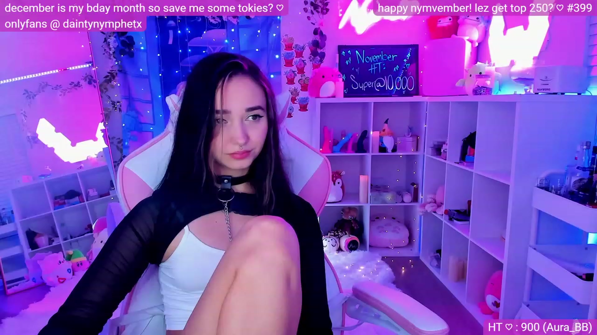 Gallery image thumbnail from Nym_x's myfreecams stream on, 11/24/2022, 05:05 image 7 of 20