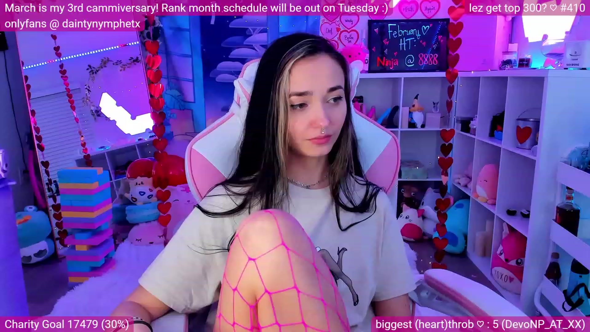 Gallery image thumbnail from Nym_x's myfreecams stream on, 02/27/2023, 03:35 image 1 of 20
