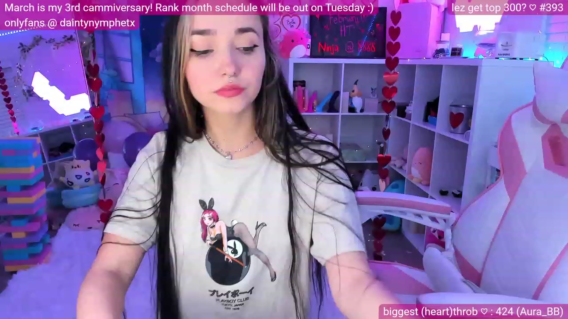 Gallery image thumbnail from Nym_x's myfreecams stream on, 02/27/2023, 04:58 image 3 of 20