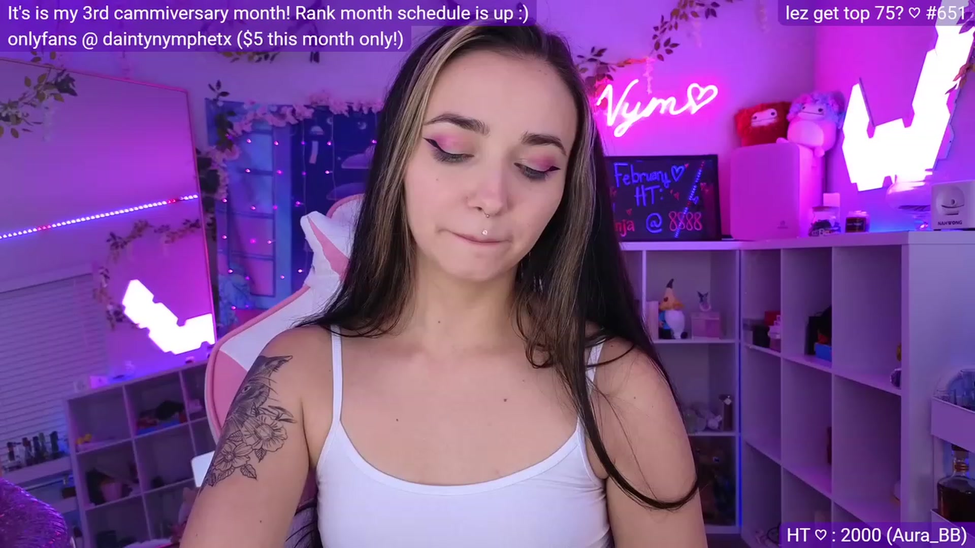 Gallery image thumbnail from Nym_x's myfreecams stream on, 03/02/2023, 04:03 image 11 of 20