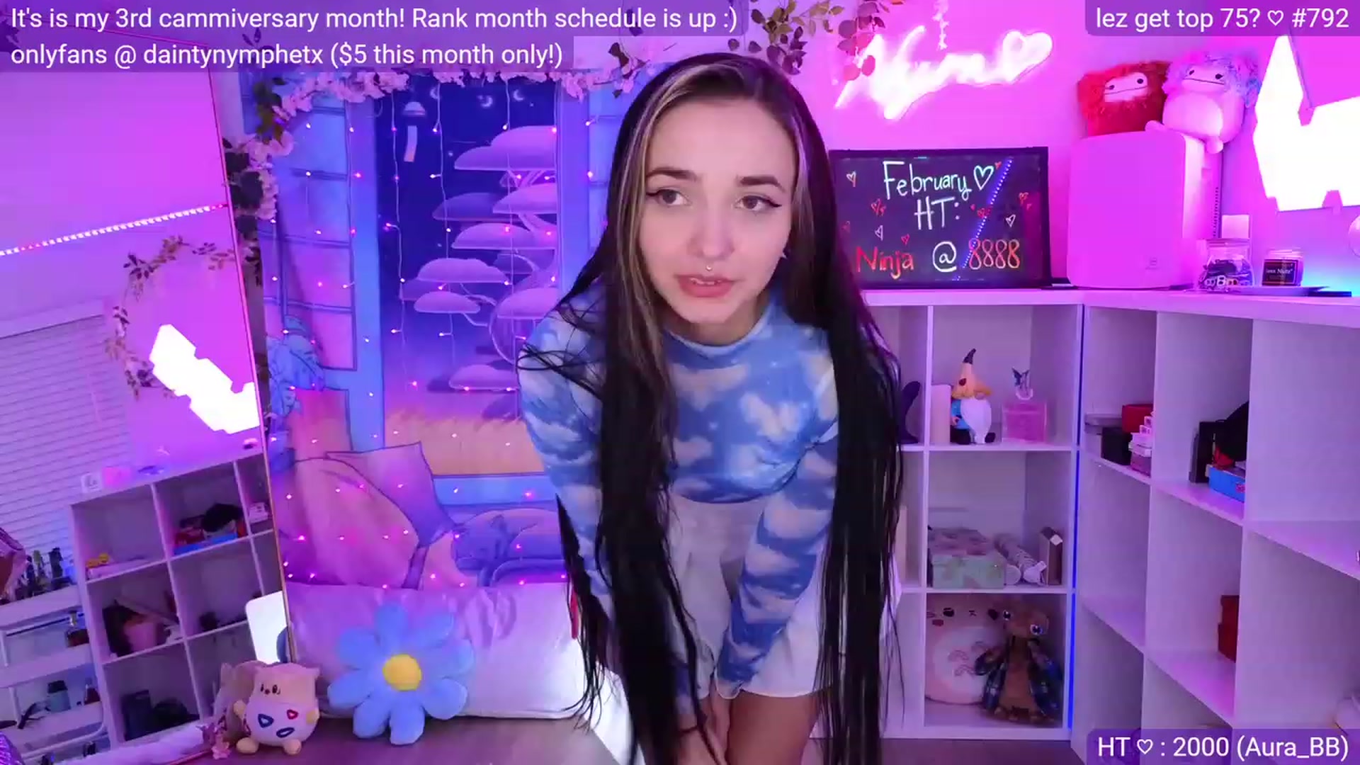 Gallery image thumbnail from Nym_x's myfreecams stream on, 03/02/2023, 04:03 image 3 of 20