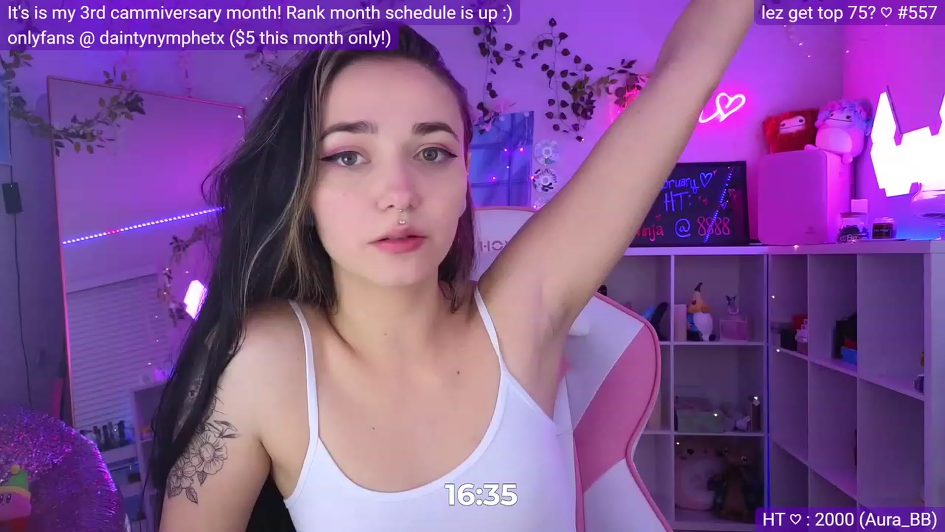Gallery image thumbnail from Nym_x's myfreecams stream on, 03/02/2023, 05:35 image 3 of 20