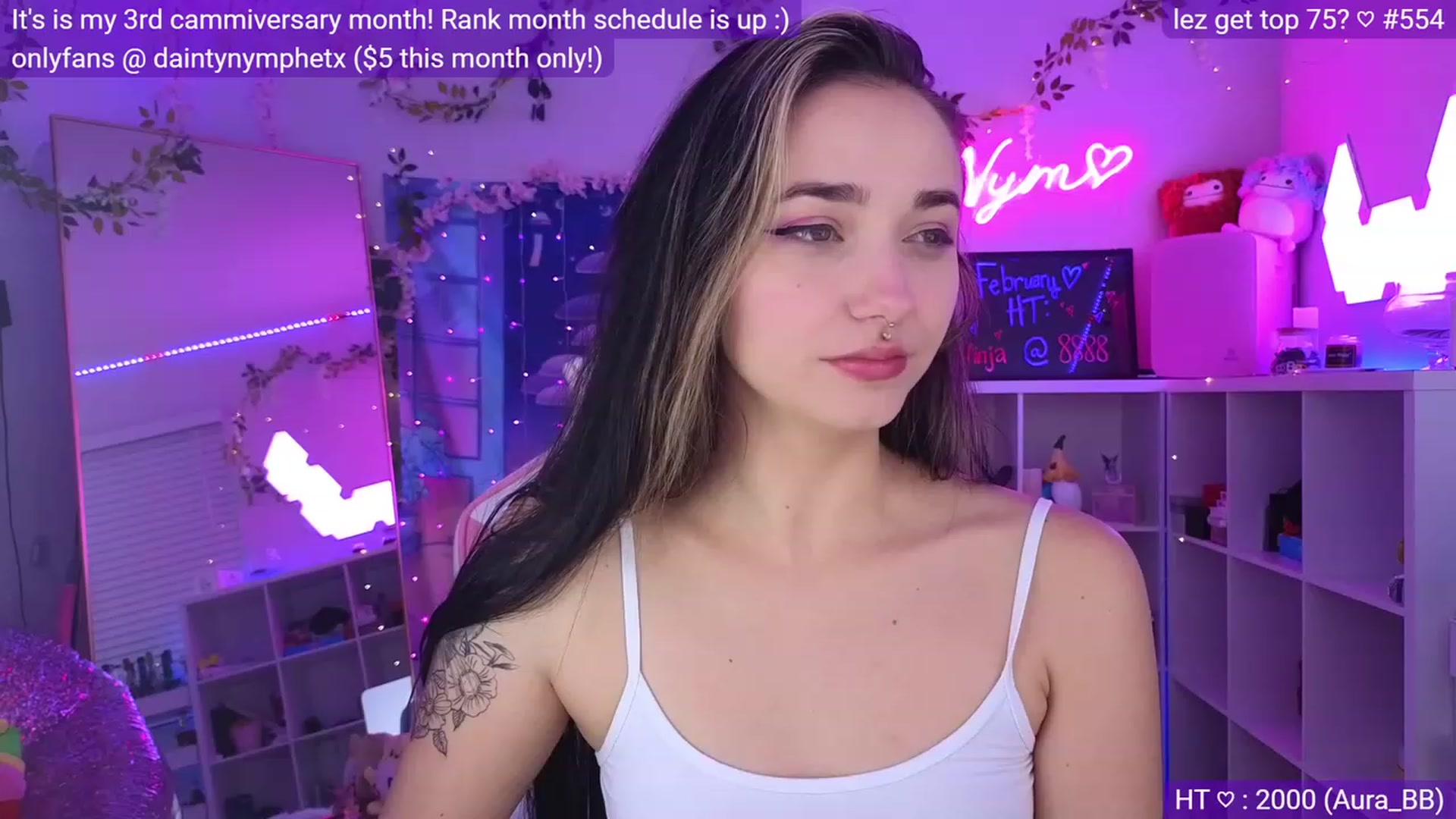 Gallery image thumbnail from Nym_x's myfreecams stream on, 03/02/2023, 05:35 image 1 of 20