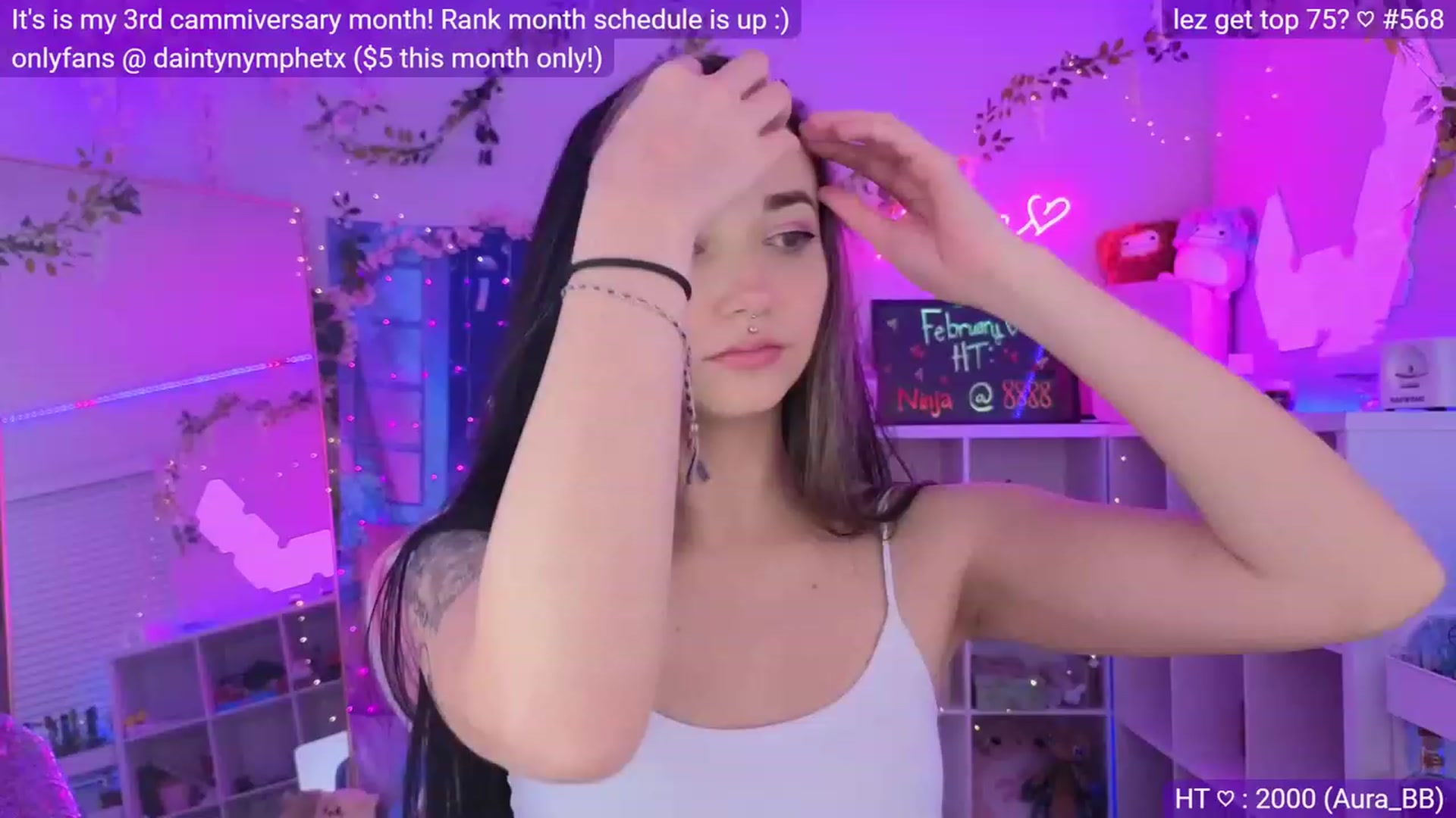 Gallery image thumbnail from Nym_x's myfreecams stream on, 03/02/2023, 05:35 image 13 of 20