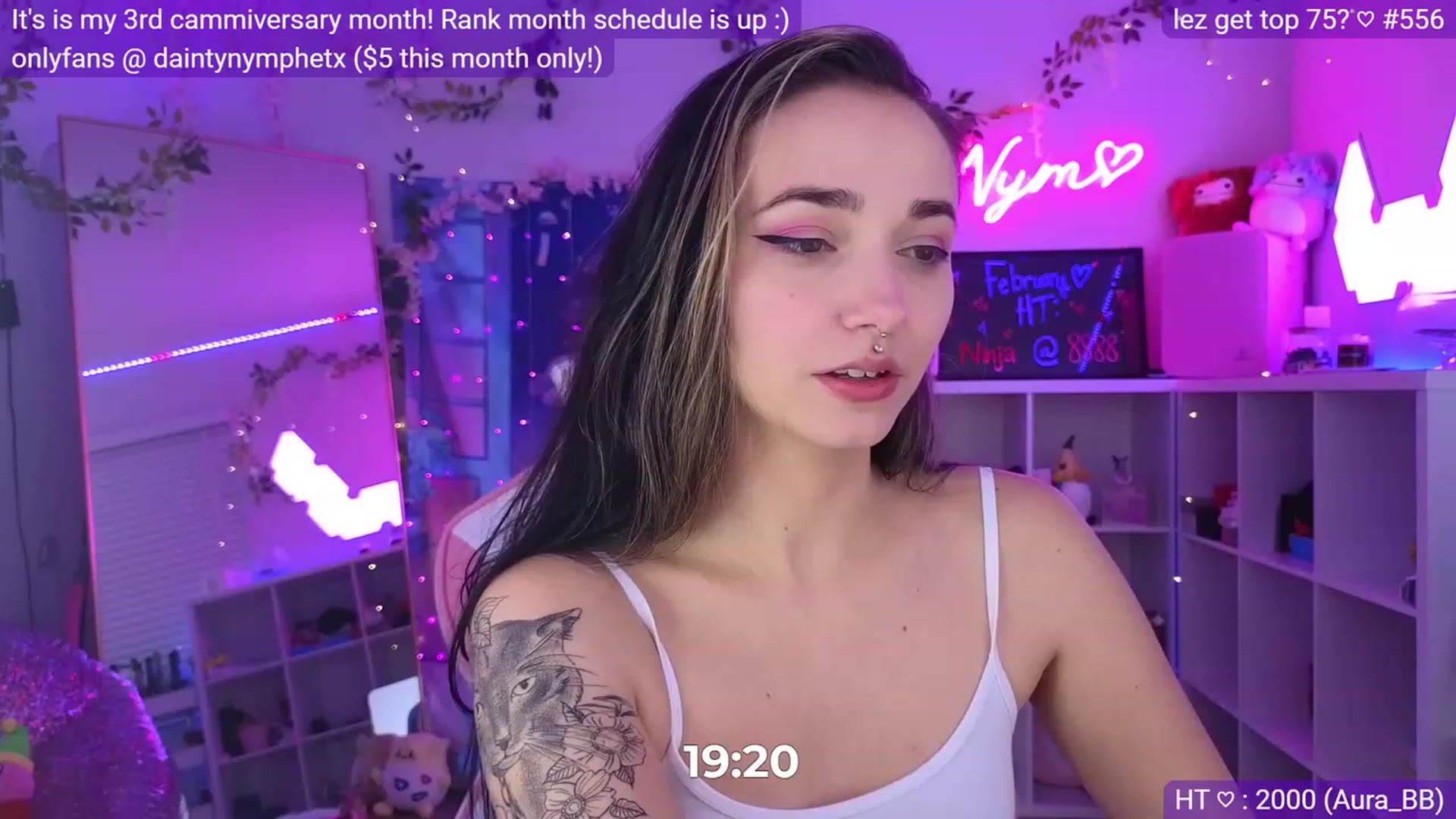 Gallery image thumbnail from Nym_x's myfreecams stream on, 03/02/2023, 05:35 image 2 of 20