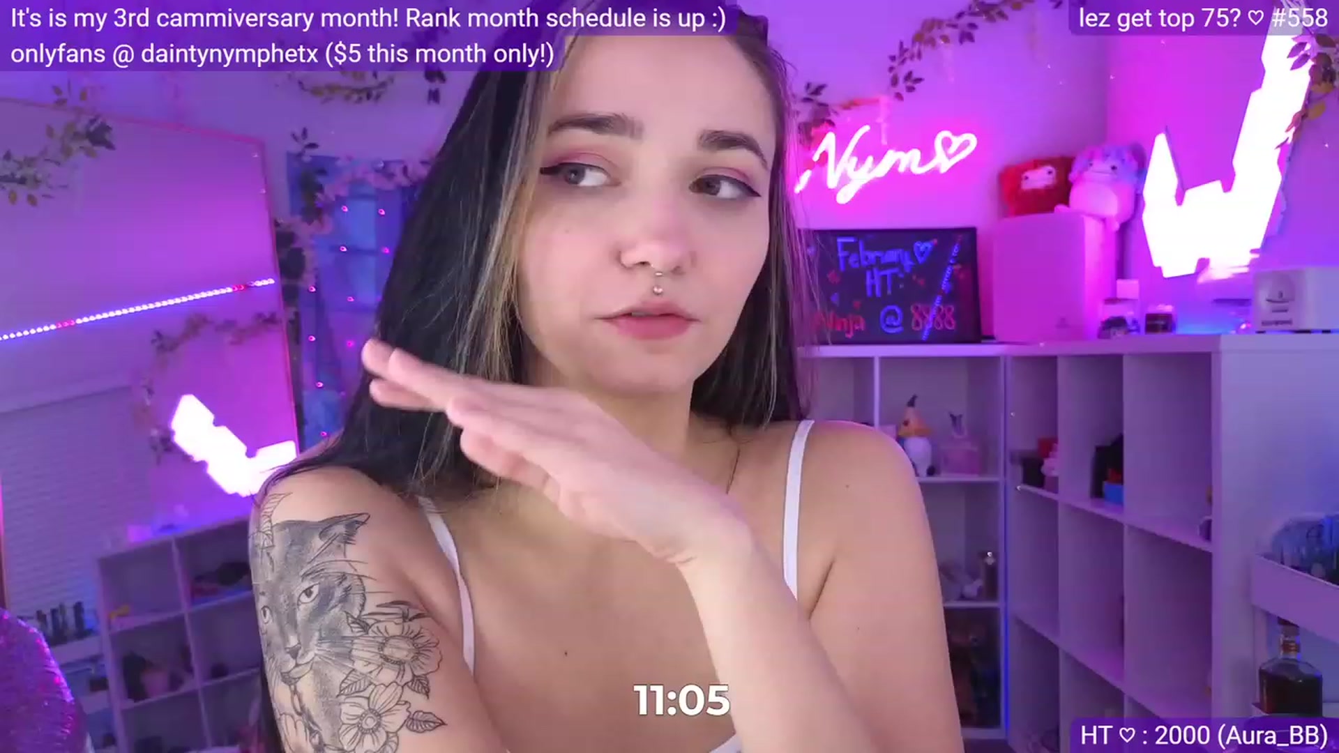 Gallery image thumbnail from Nym_x's myfreecams stream on, 03/02/2023, 05:35 image 5 of 20