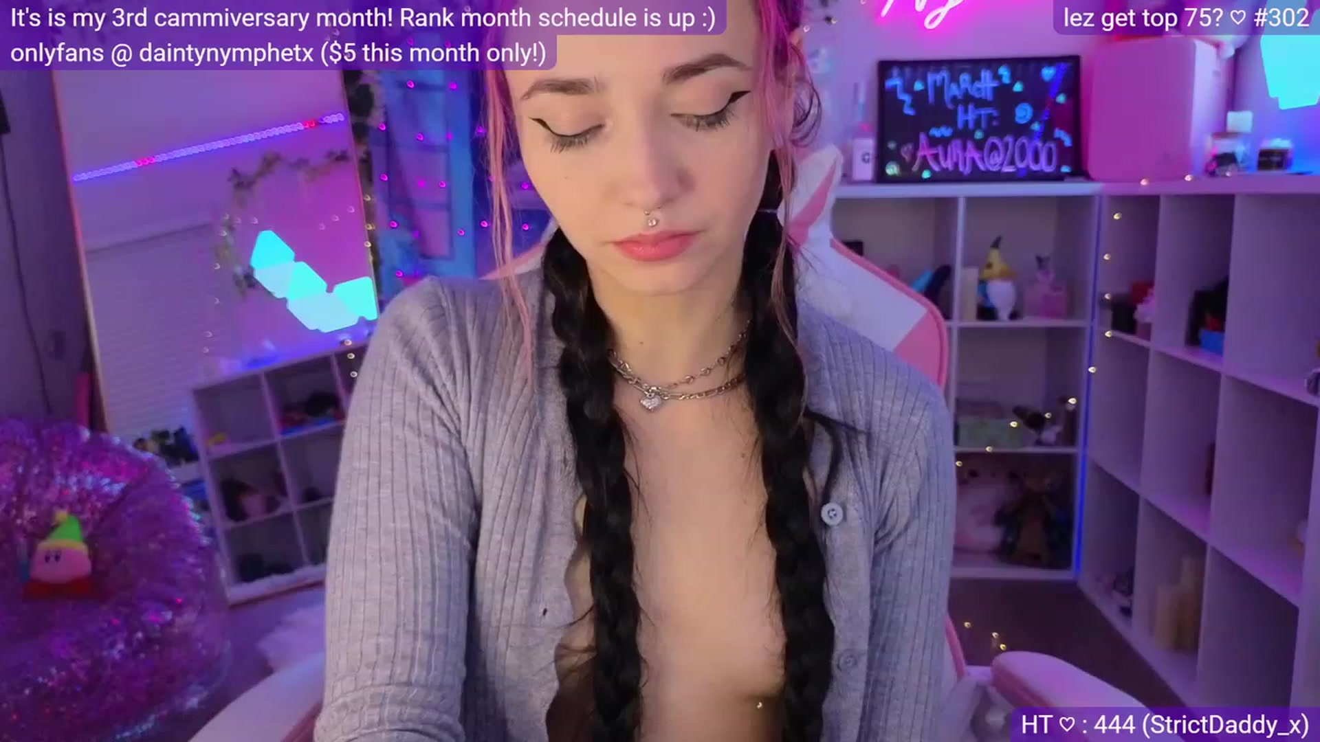 Gallery image thumbnail from Nym_x's myfreecams stream on, 03/04/2023, 05:27 image 19 of 20