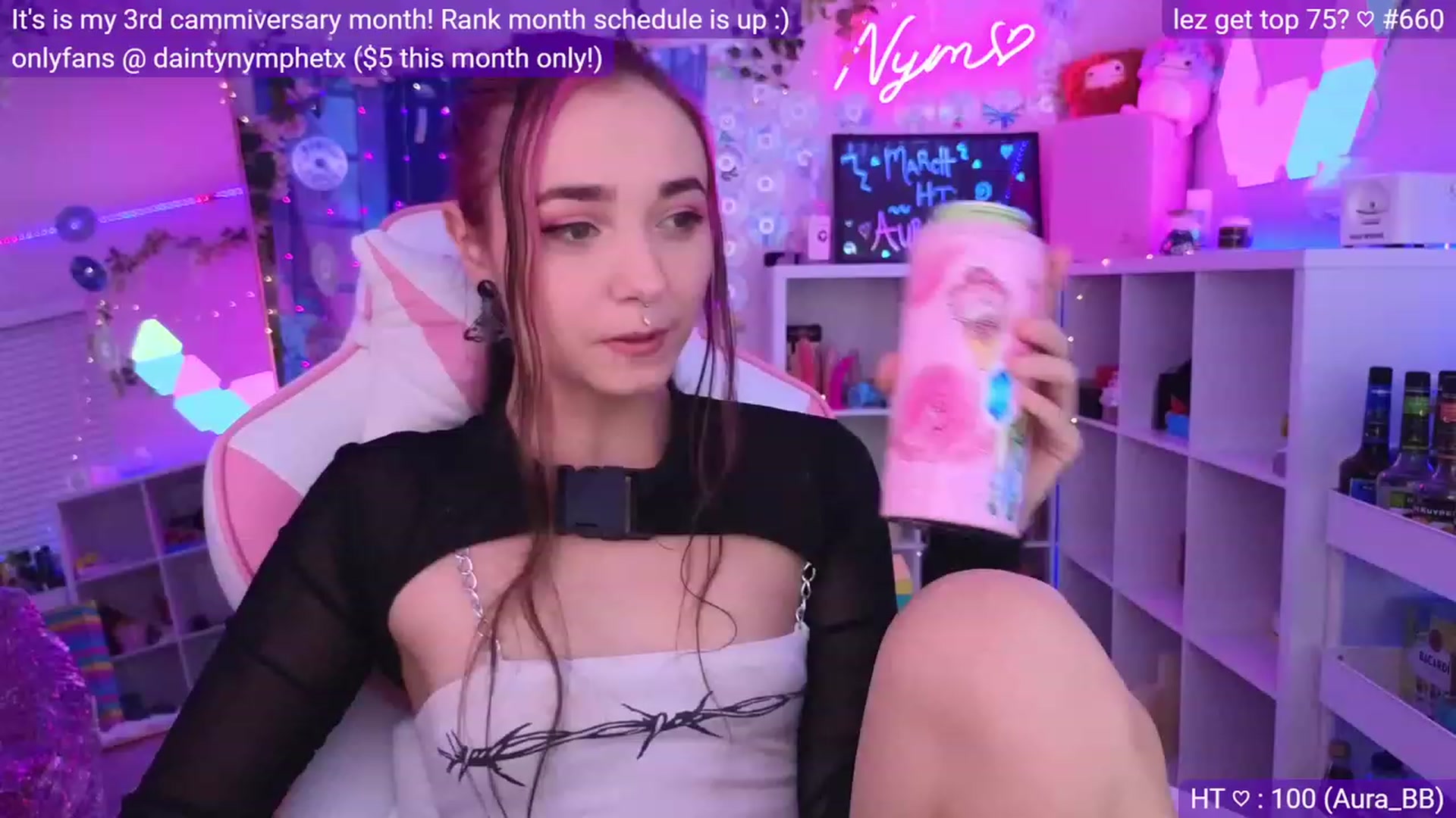 Gallery image thumbnail from Nym_x's myfreecams stream on, 03/10/2023, 05:34 image 3 of 20