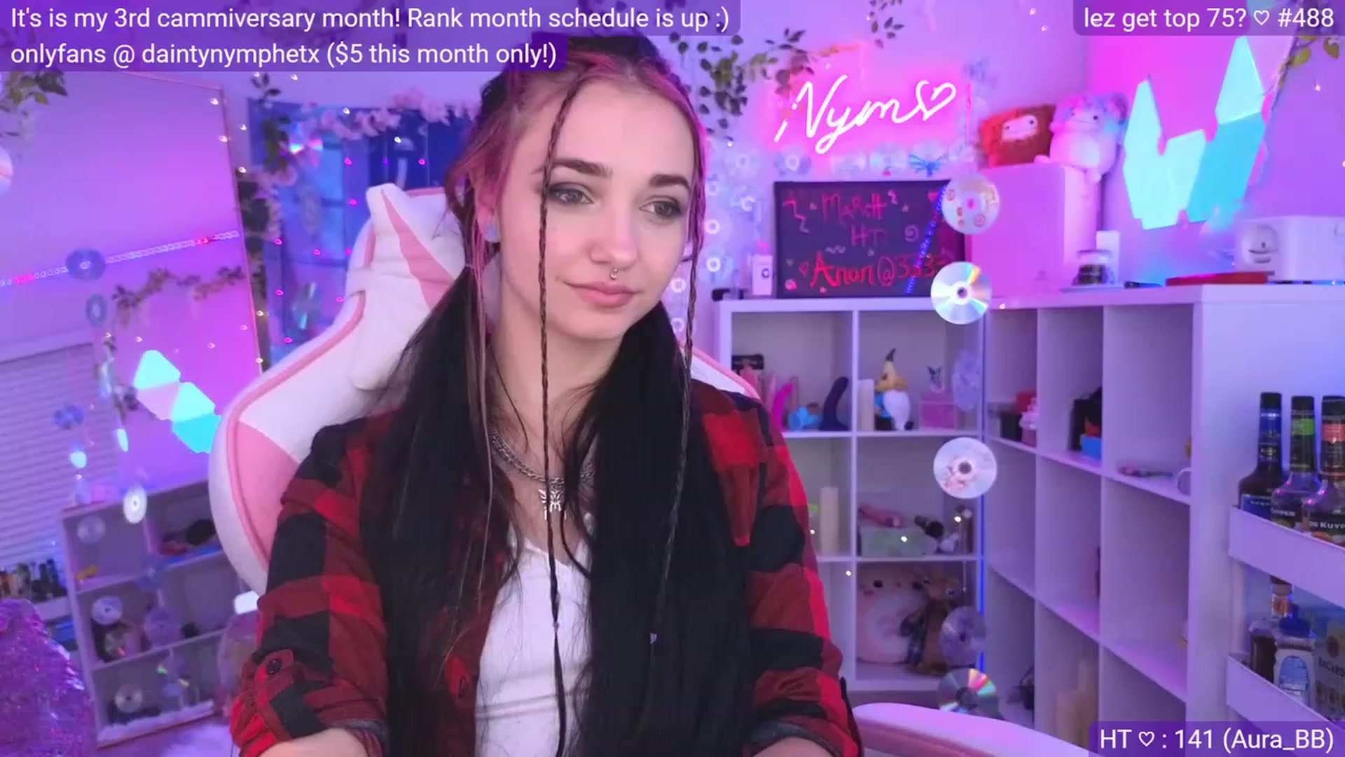 Gallery image thumbnail from Nym_x's myfreecams stream on, 03/13/2023, 02:15 image 12 of 20