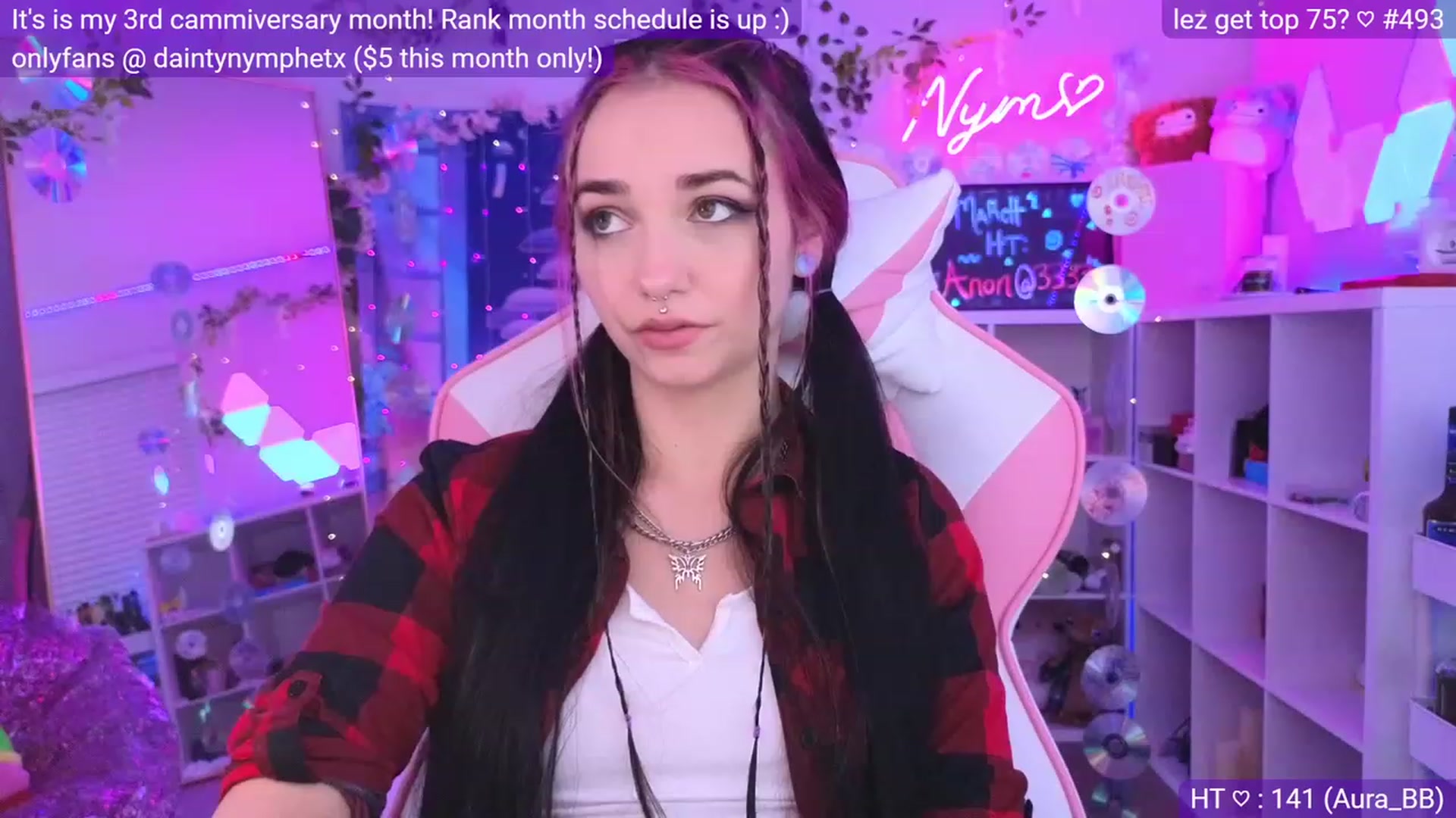 Gallery image thumbnail from Nym_x's myfreecams stream on, 03/13/2023, 02:15 image 2 of 20