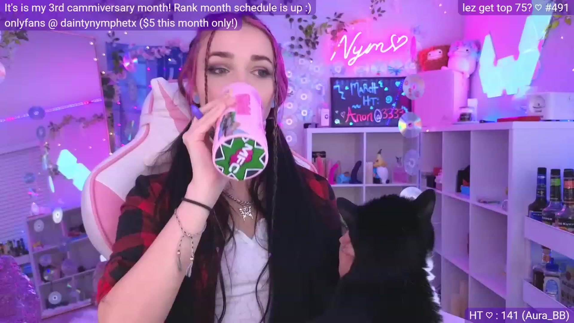 Gallery image thumbnail from Nym_x's myfreecams stream on, 03/13/2023, 02:15 image 7 of 20