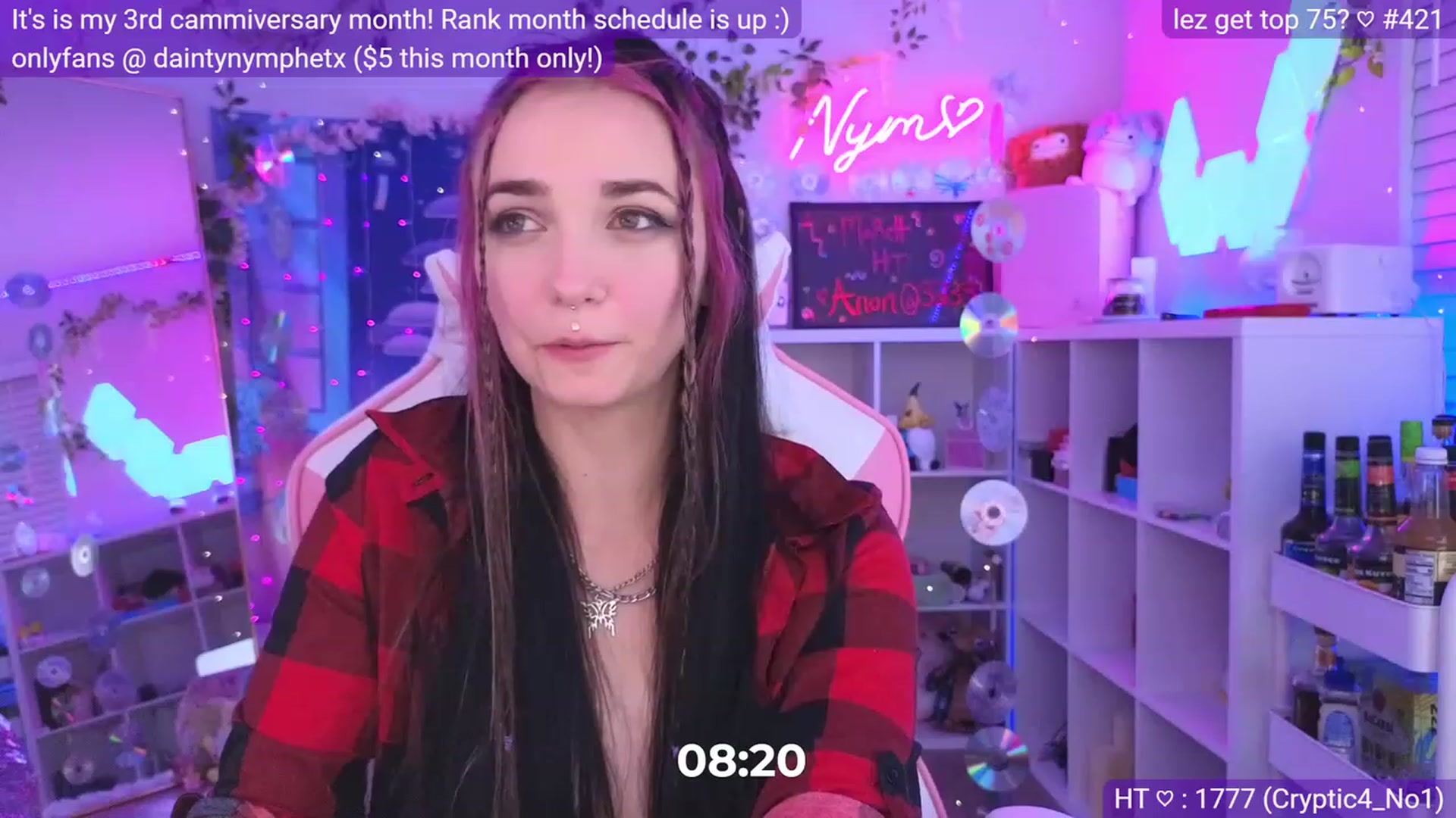 Gallery image thumbnail from Nym_x's myfreecams stream on, 03/13/2023, 04:34 image 15 of 20