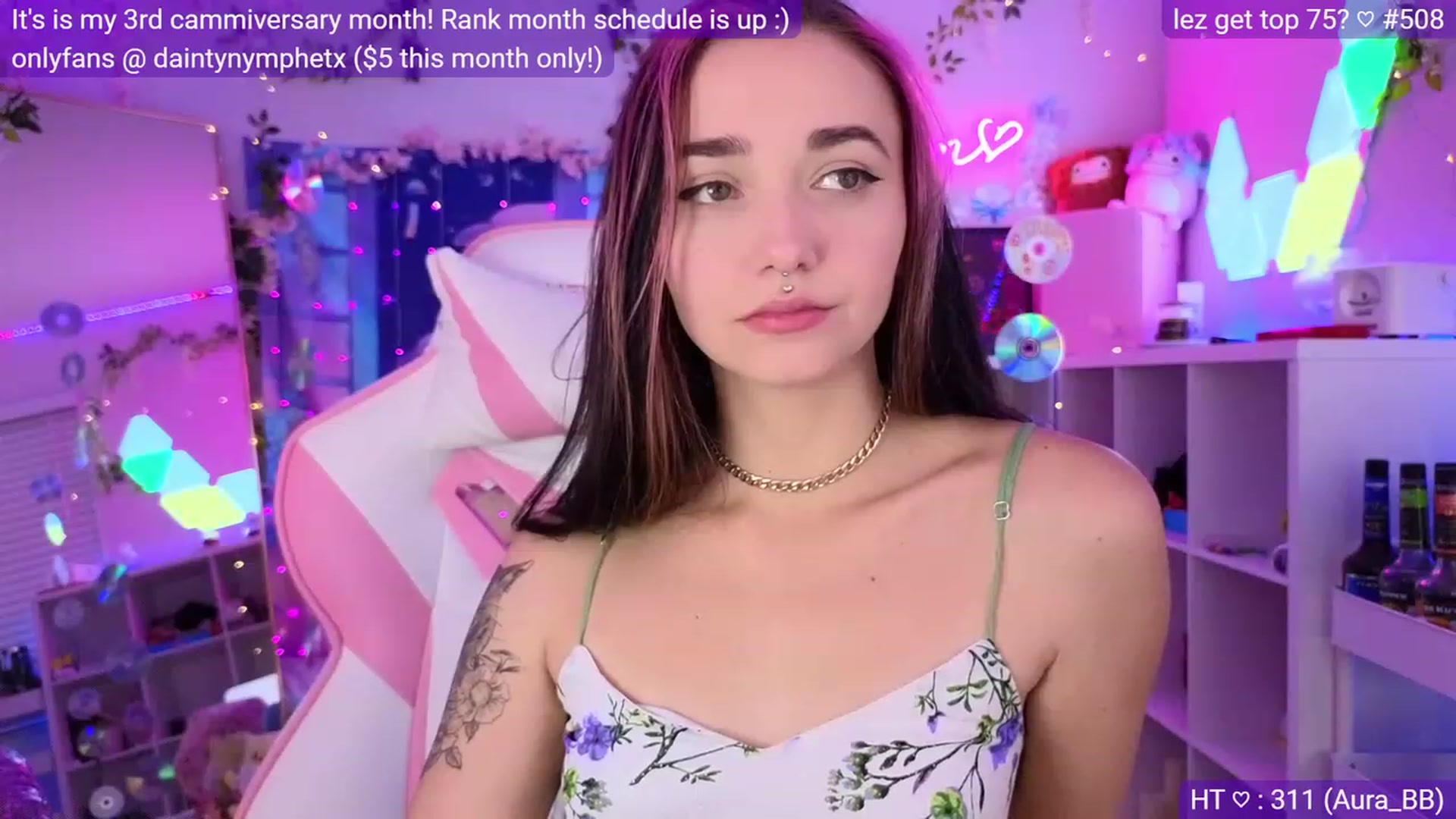 Gallery image thumbnail from Nym_x's myfreecams stream on, 03/16/2023, 03:15 image 20 of 20