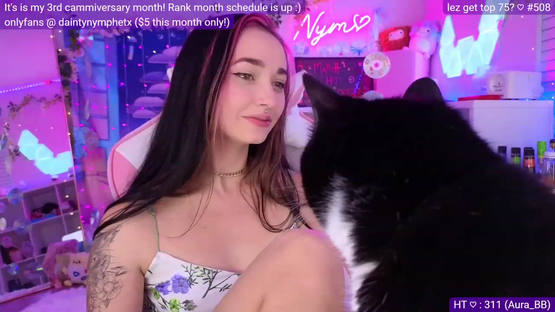 Gallery image thumbnail from Nym_x's myfreecams stream on, 03/16/2023, 03:15 image 18 of 20