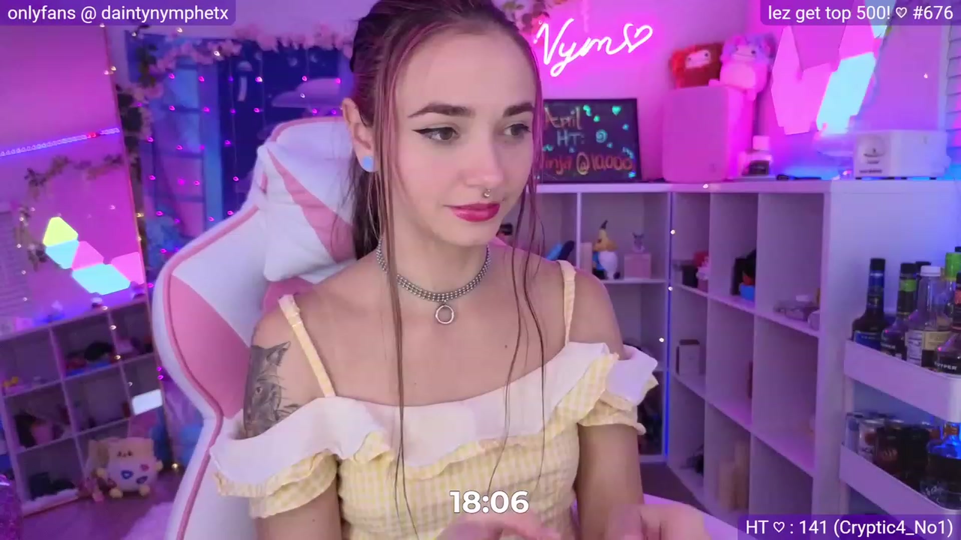 Gallery image thumbnail from Nym_x's myfreecams stream on, 04/13/2023, 03:51 image 18 of 20