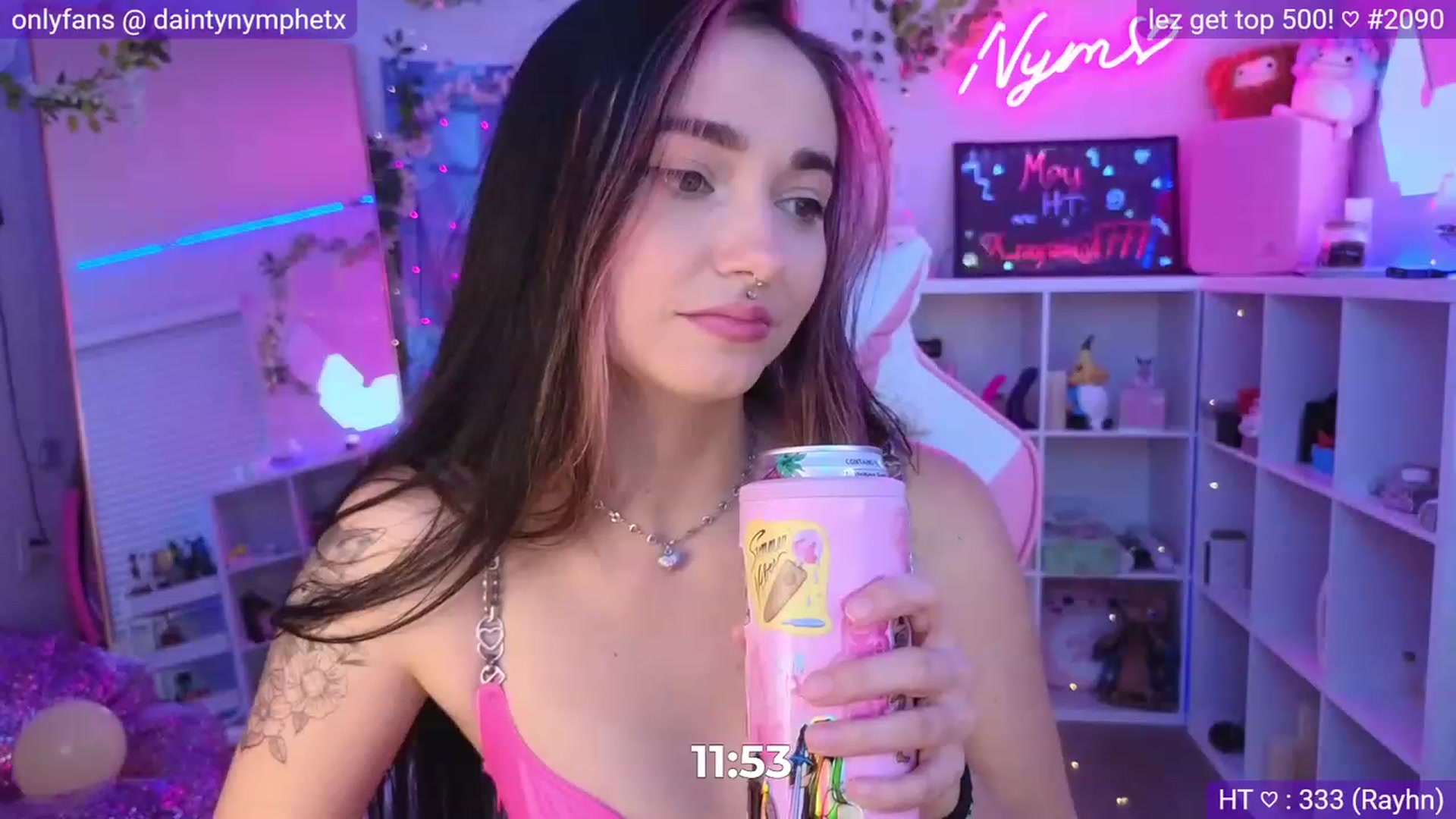 Gallery image thumbnail from Nym_x's myfreecams stream on, 05/05/2023, 05:05 image 14 of 20