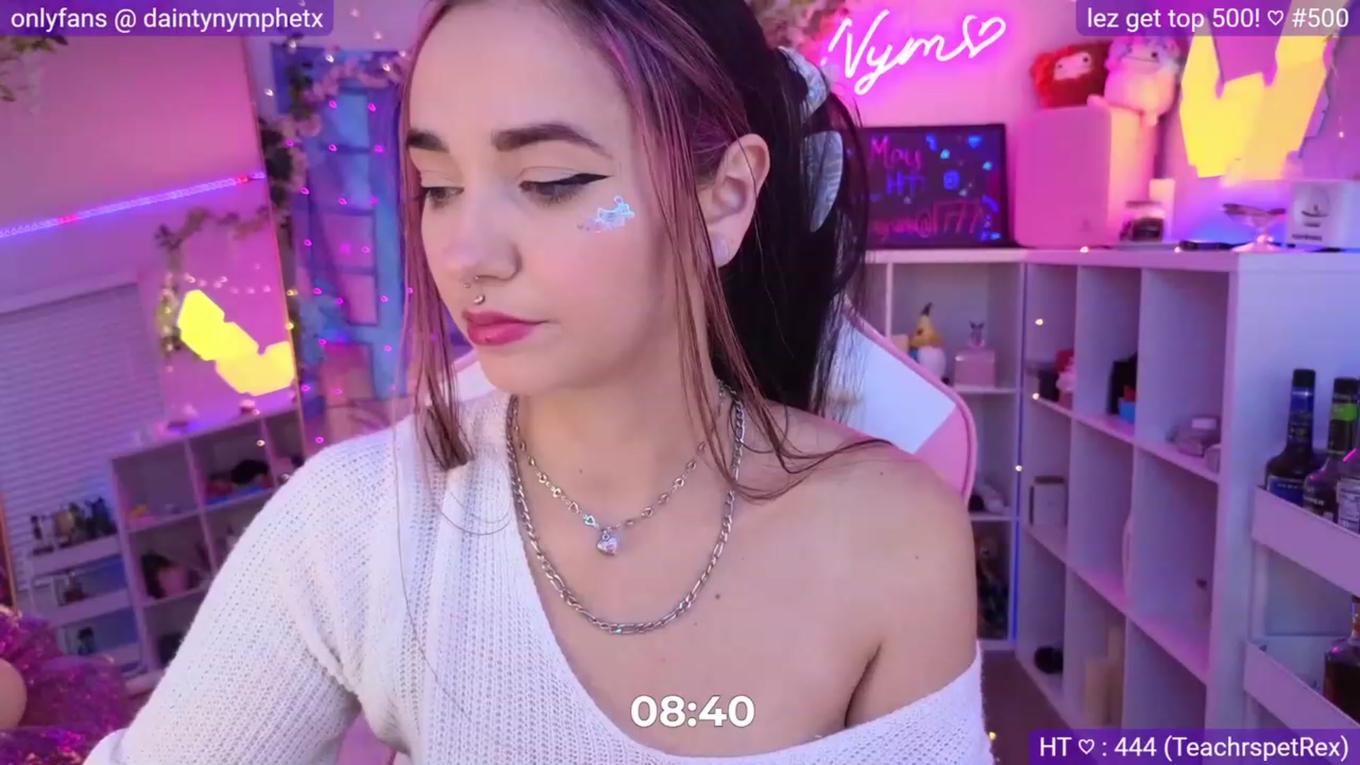 Gallery image thumbnail from Nym_x's myfreecams stream on, 05/07/2023, 04:06 image 15 of 20