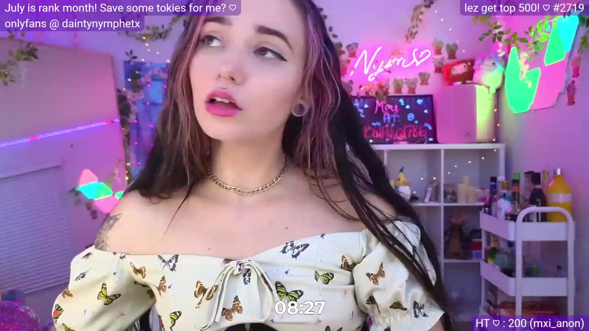 Gallery image thumbnail from Nym_x's myfreecams stream on, 06/04/2023, 04:37 image 20 of 20