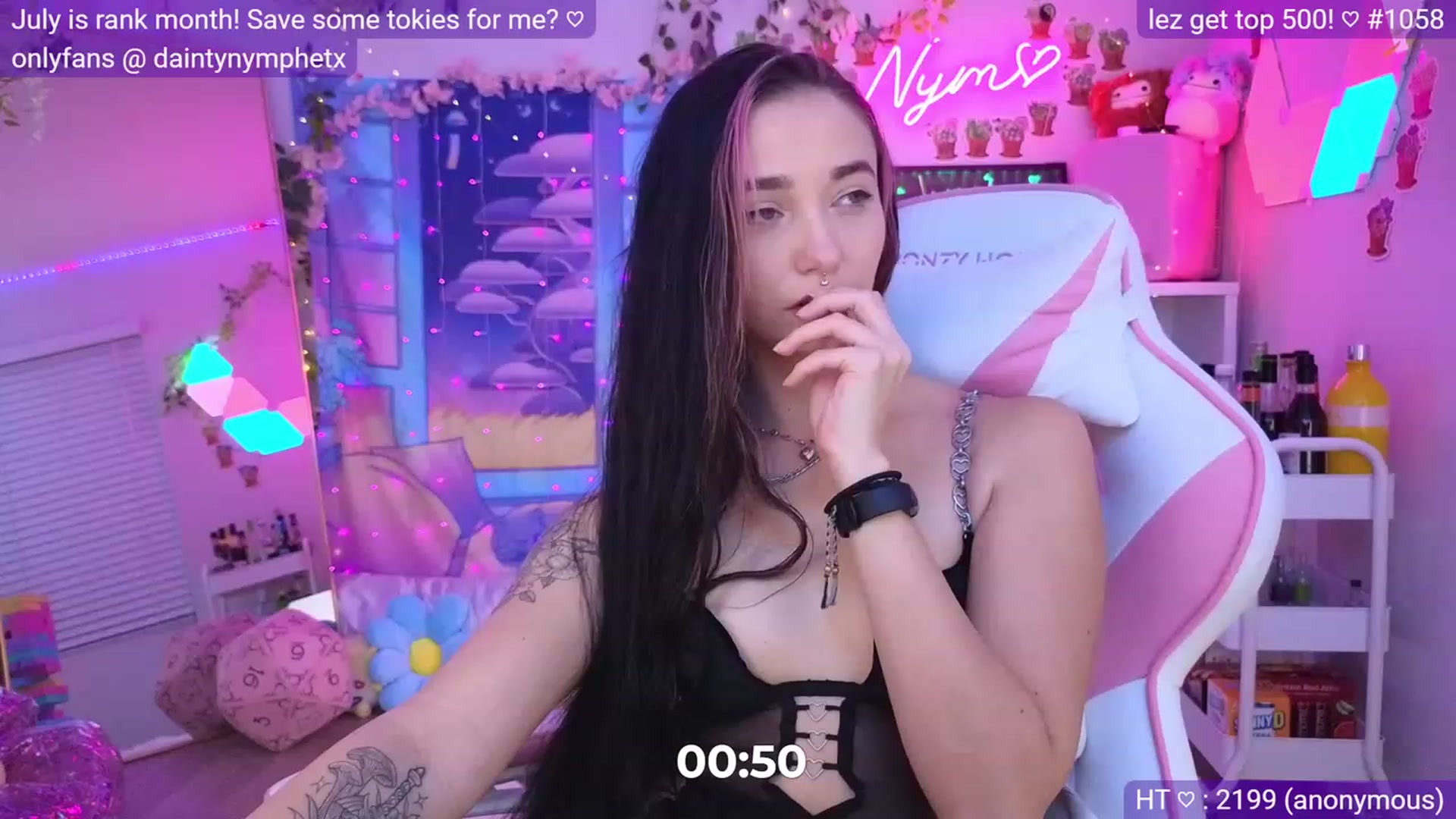Gallery image thumbnail from Nym_x's myfreecams stream on, 06/05/2023, 04:39 image 18 of 20
