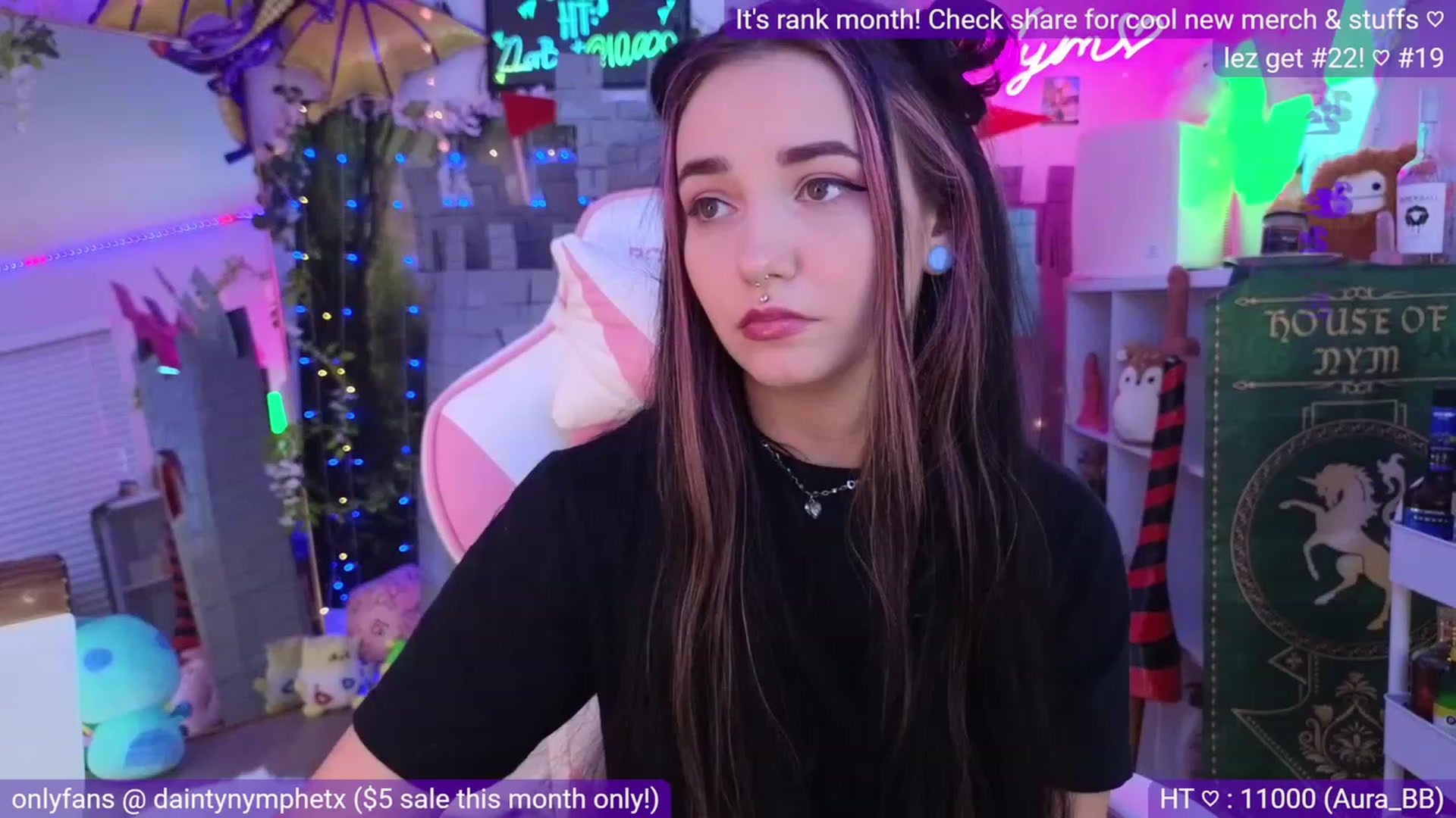 Gallery image thumbnail from Nym_x's myfreecams stream on, 07/02/2023, 01:49 image 1 of 20