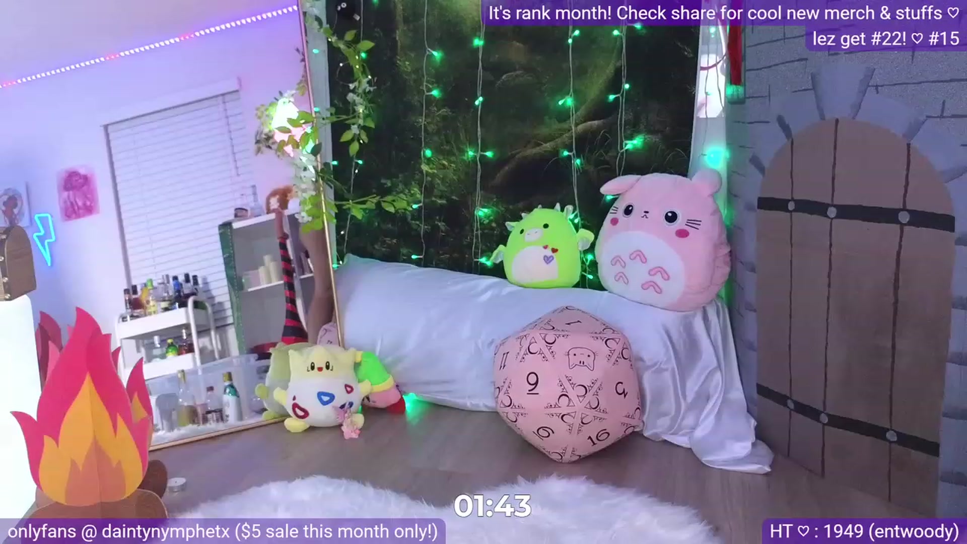 Gallery image thumbnail from Nym_x's myfreecams stream on, 07/03/2023, 05:08 image 16 of 20