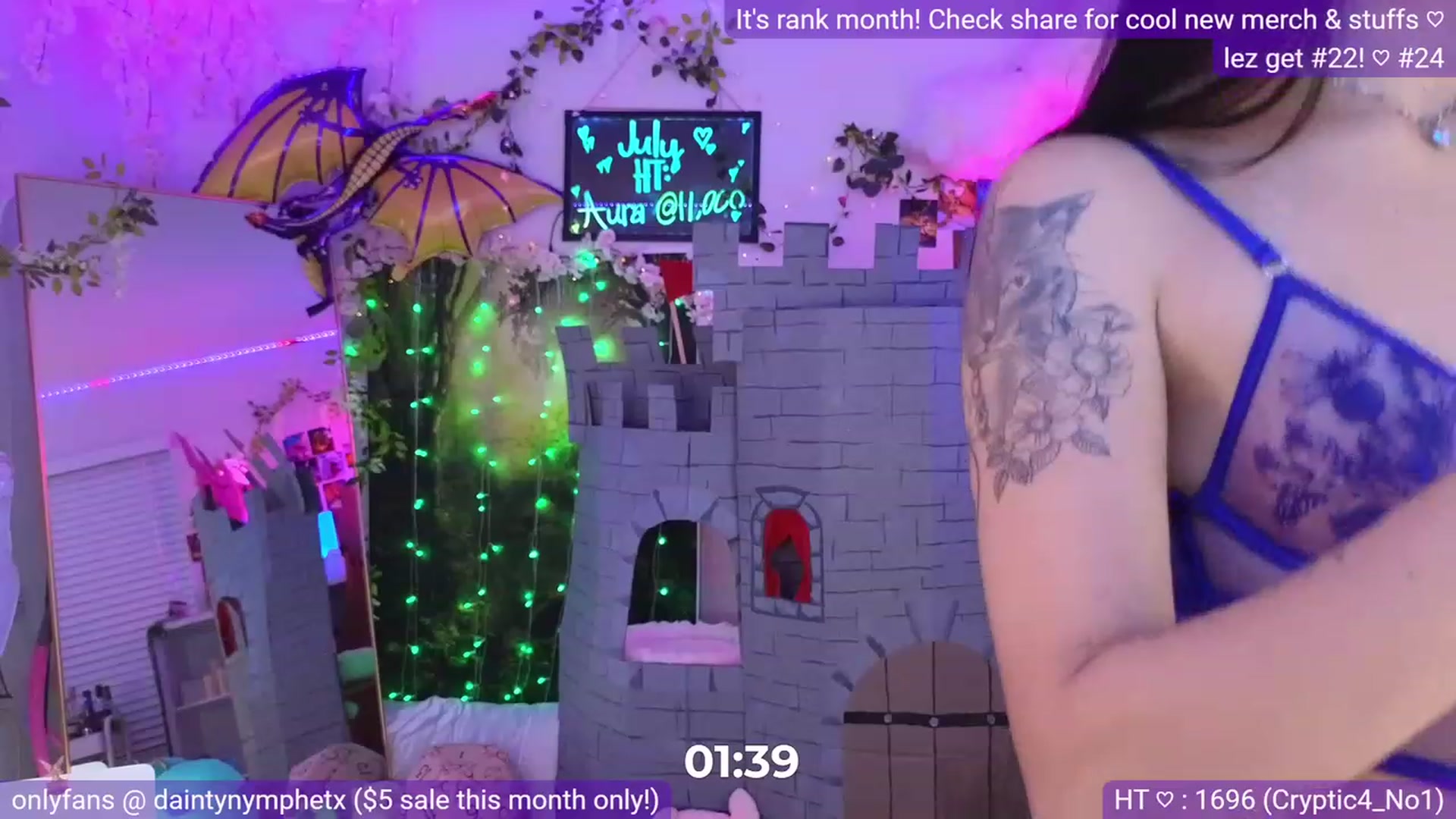 Gallery image thumbnail from Nym_x's myfreecams stream on, 07/06/2023, 03:29 image 8 of 20