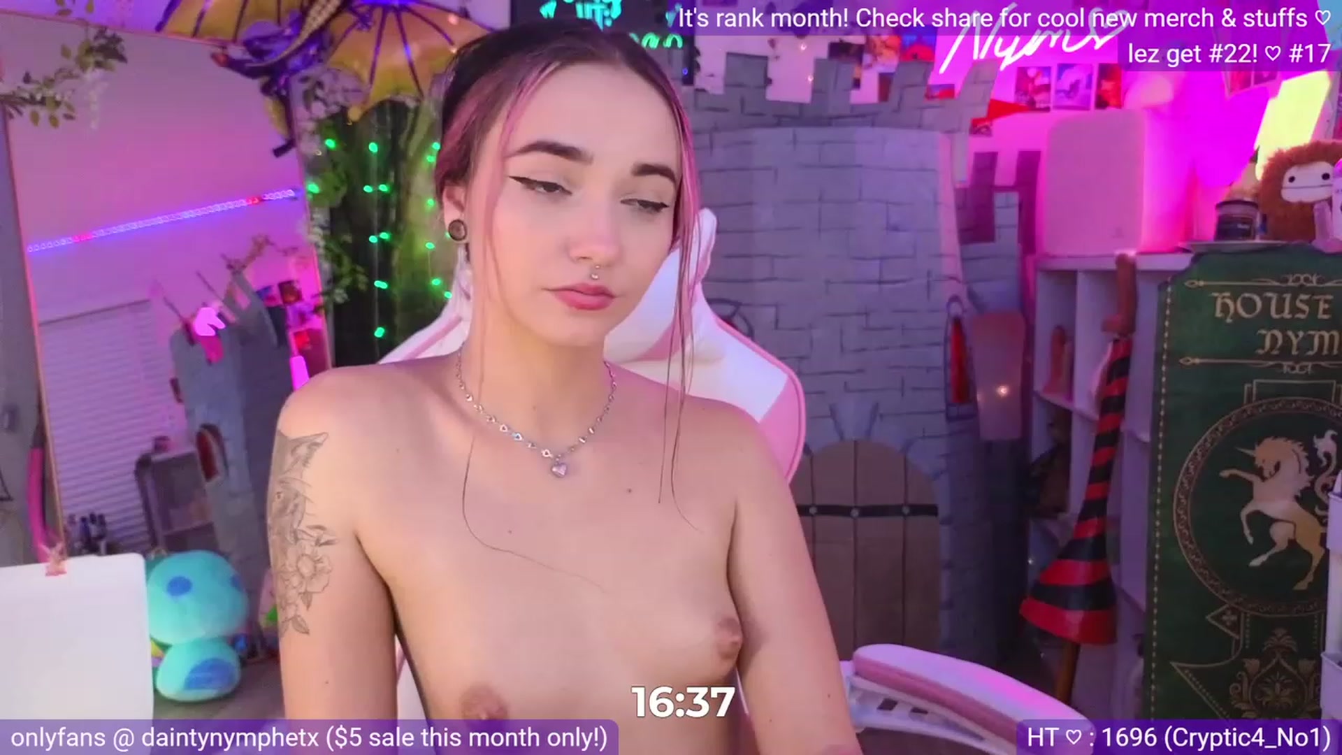 Gallery image thumbnail from Nym_x's myfreecams stream on, 07/08/2023, 04:27 image 15 of 20