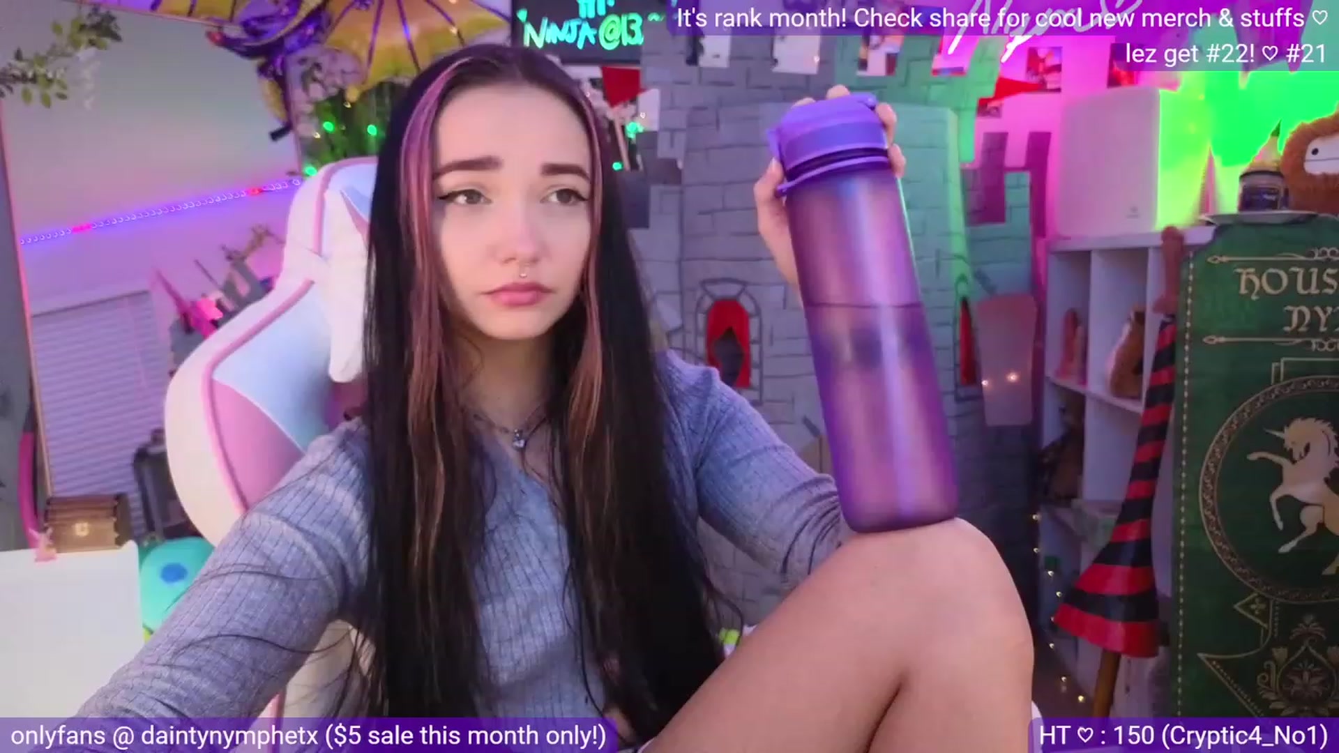 Gallery image thumbnail from Nym_x's myfreecams stream on, 07/10/2023, 03:44 image 5 of 20