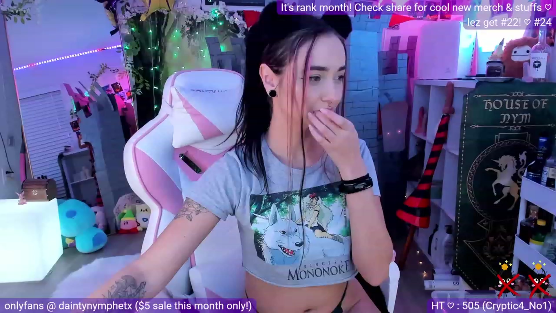Gallery image thumbnail from Nym_x's myfreecams stream on, 07/13/2023, 03:47 image 7 of 20