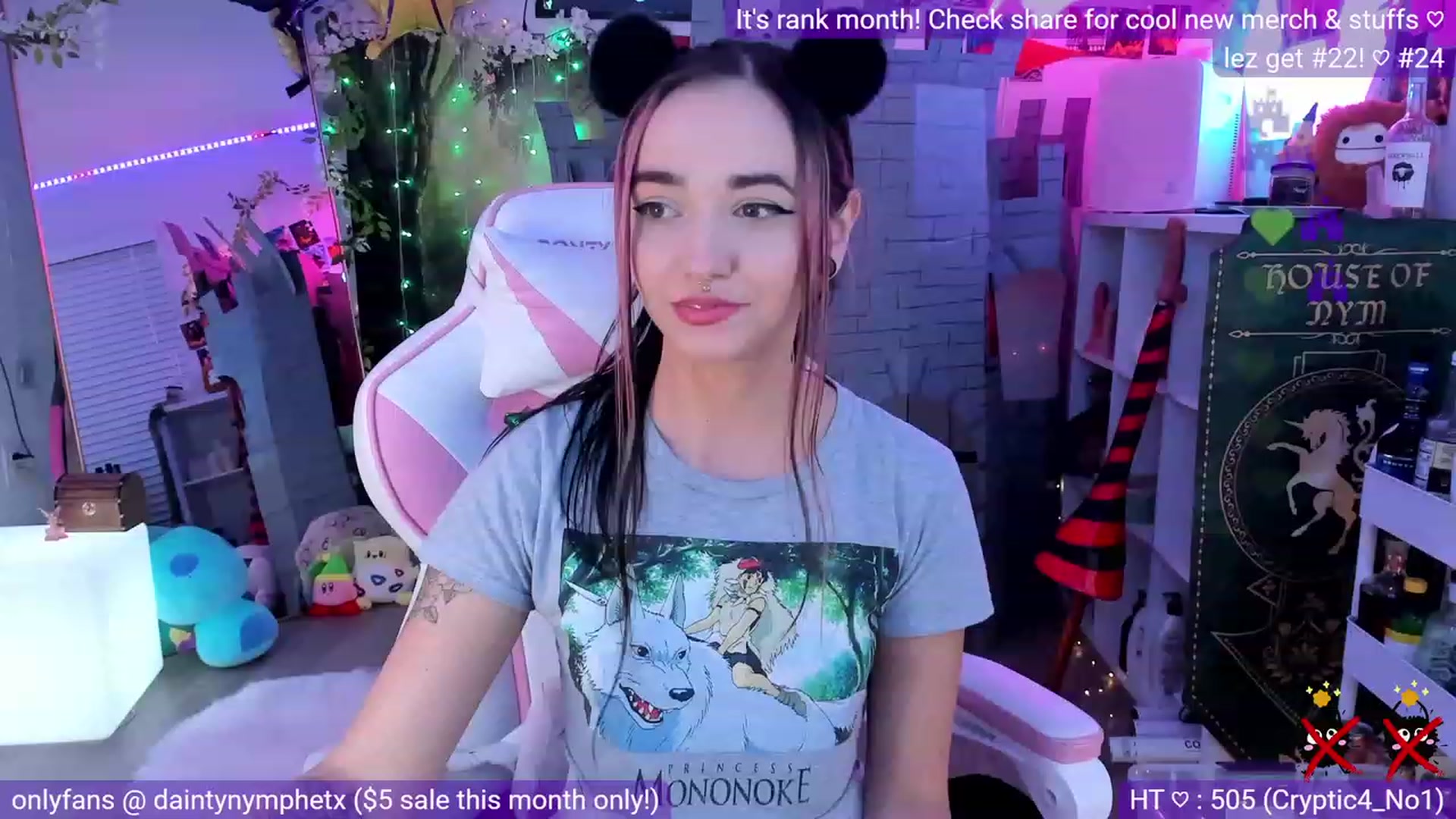 Gallery image thumbnail from Nym_x's myfreecams stream on, 07/13/2023, 03:47 image 2 of 20