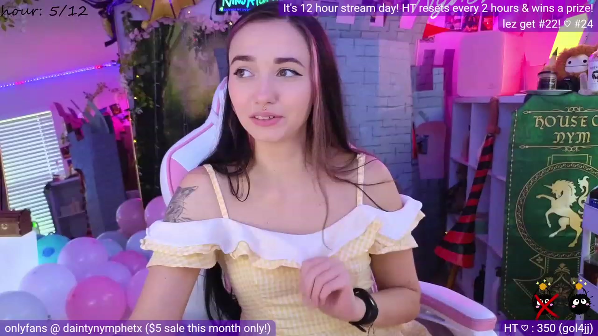 Gallery image thumbnail from Nym_x's myfreecams stream on, 07/16/2023, 24:21 image 18 of 20