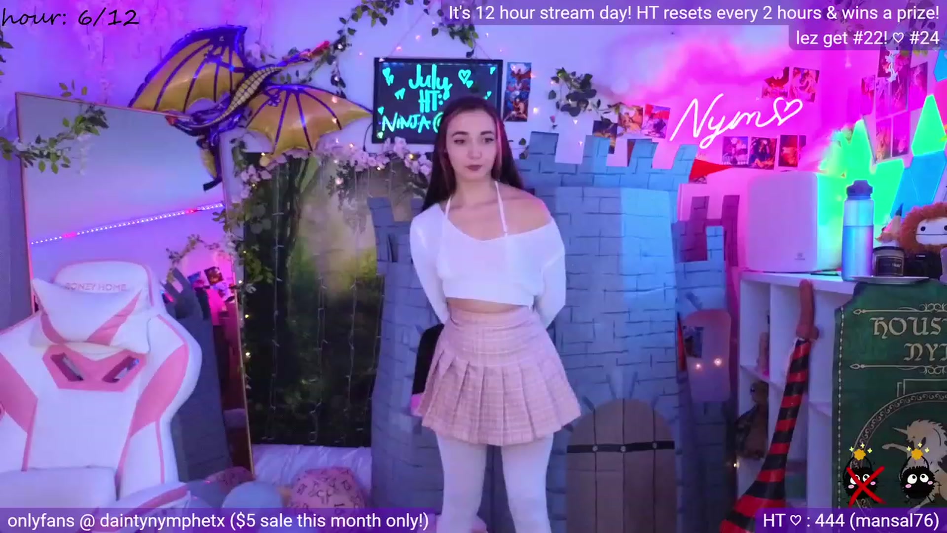 Gallery image thumbnail from Nym_x's myfreecams stream on, 07/16/2023, 01:56 image 5 of 20