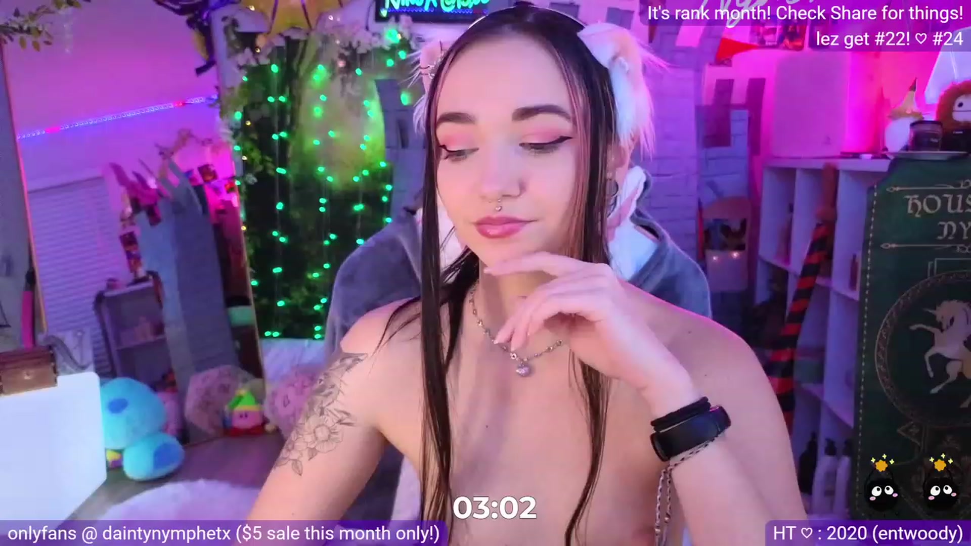 Gallery image thumbnail from Nym_x's myfreecams stream on, 07/20/2023, 05:07 image 6 of 20