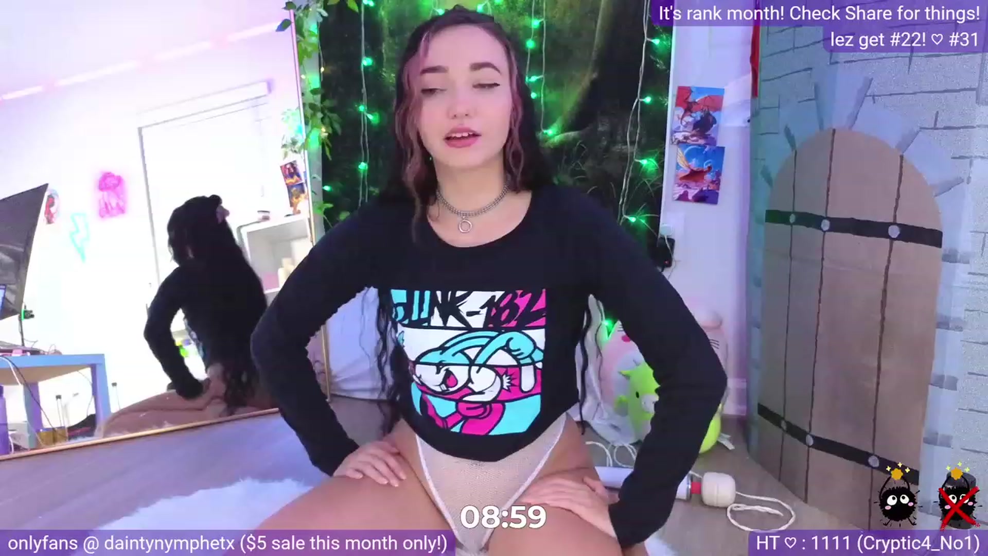 Gallery image thumbnail from Nym_x's myfreecams stream on, 07/26/2023, 04:20 image 9 of 20