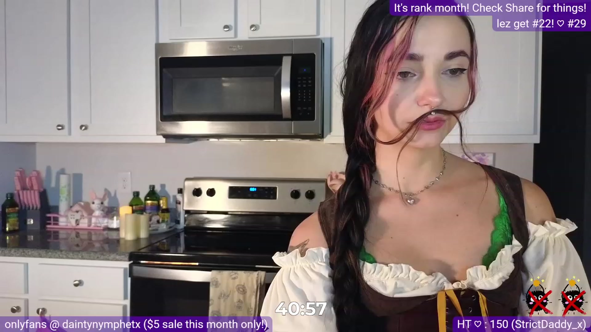 Gallery image thumbnail from Nym_x's myfreecams stream on, 07/29/2023, 02:17 image 7 of 20