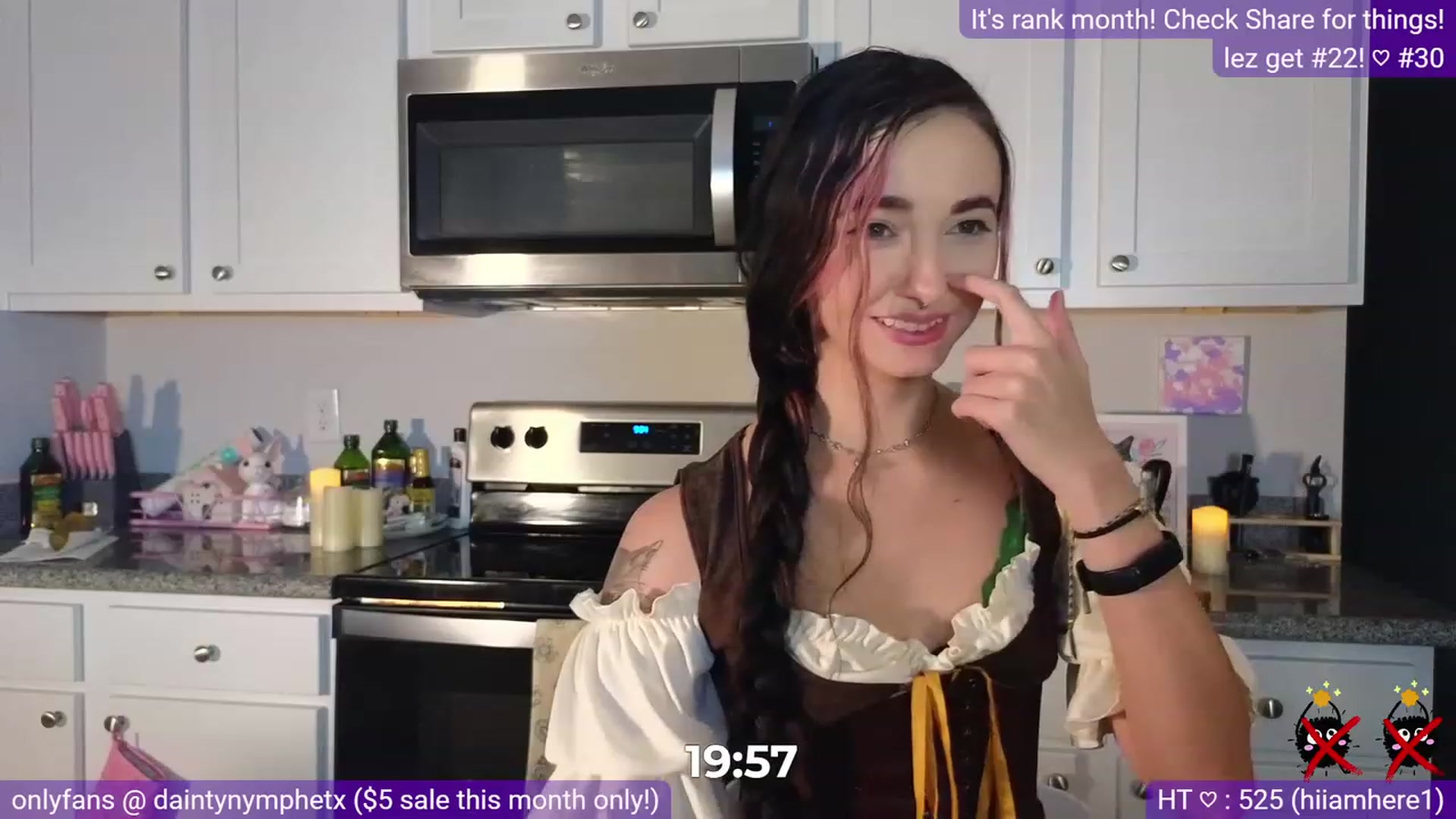 Gallery image thumbnail from Nym_x's myfreecams stream on, 07/29/2023, 02:17 image 16 of 20