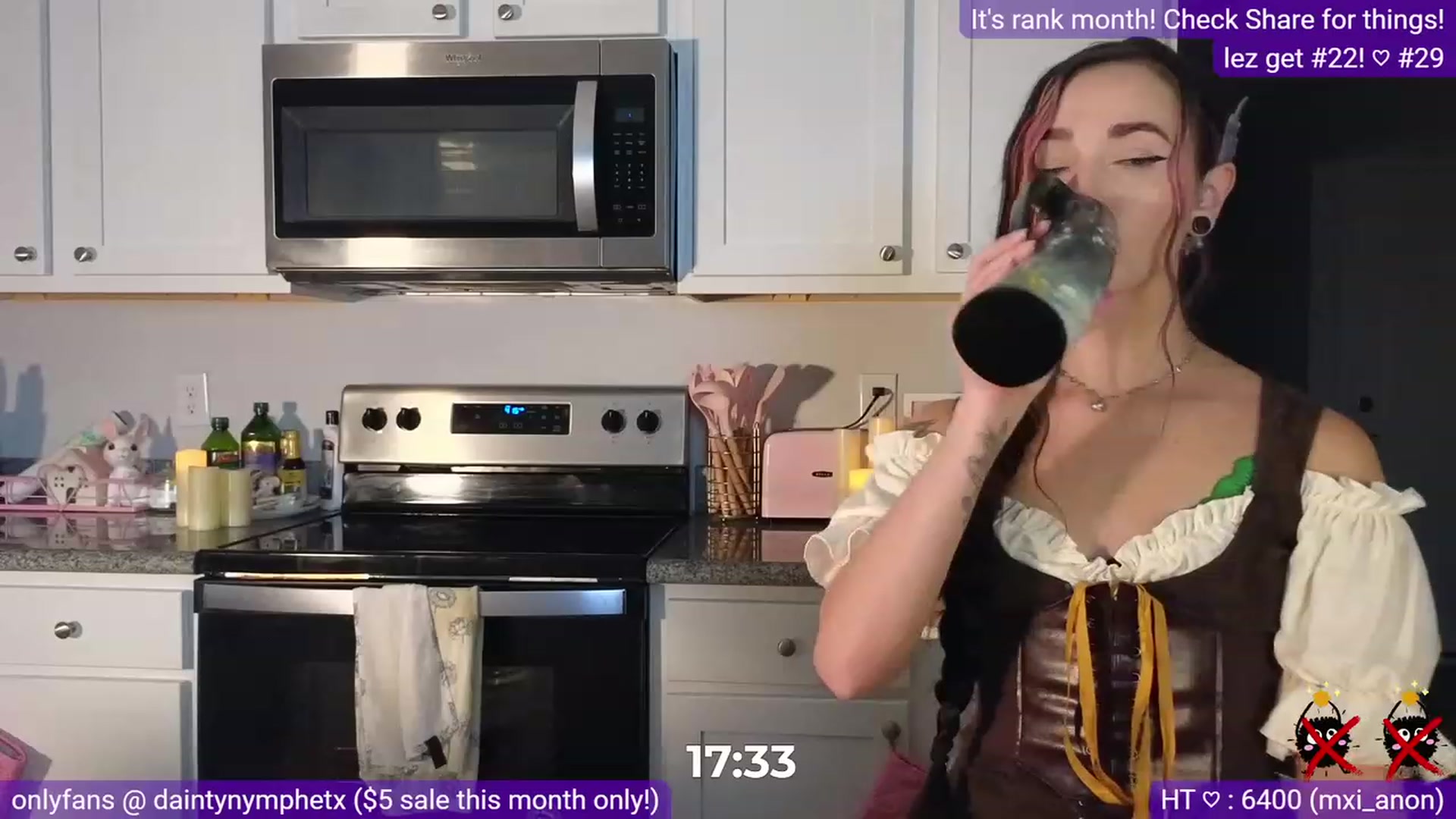 Gallery image thumbnail from Nym_x's myfreecams stream on, 07/29/2023, 04:05 image 8 of 20