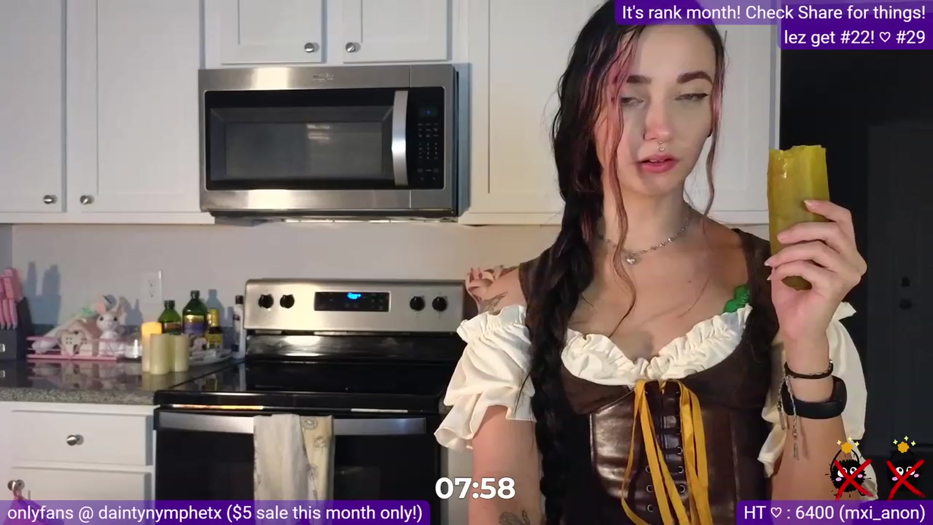 Gallery image thumbnail from Nym_x's myfreecams stream on, 07/29/2023, 04:05 image 10 of 20