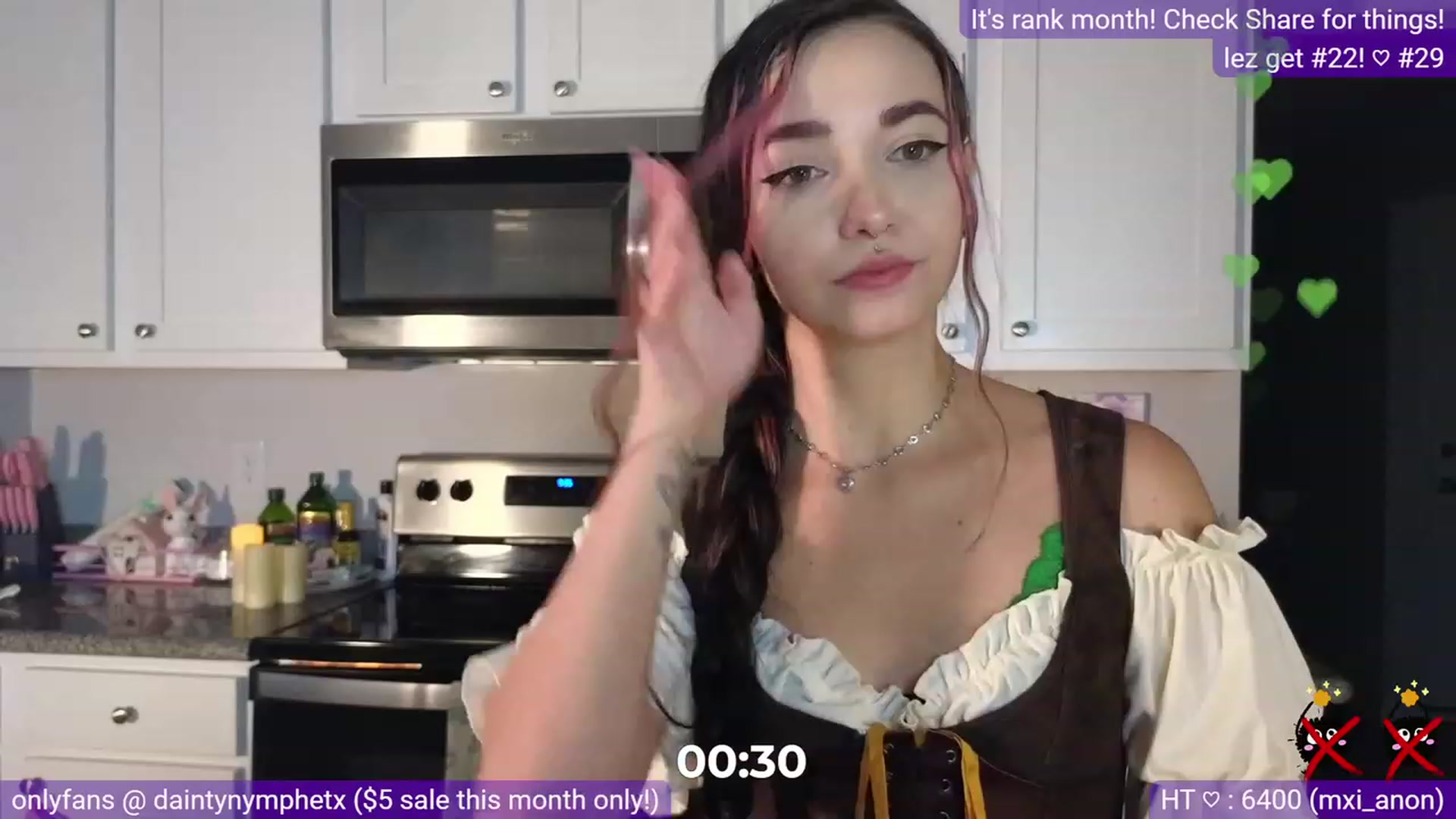 Gallery image thumbnail from Nym_x's myfreecams stream on, 07/29/2023, 04:05 image 3 of 20