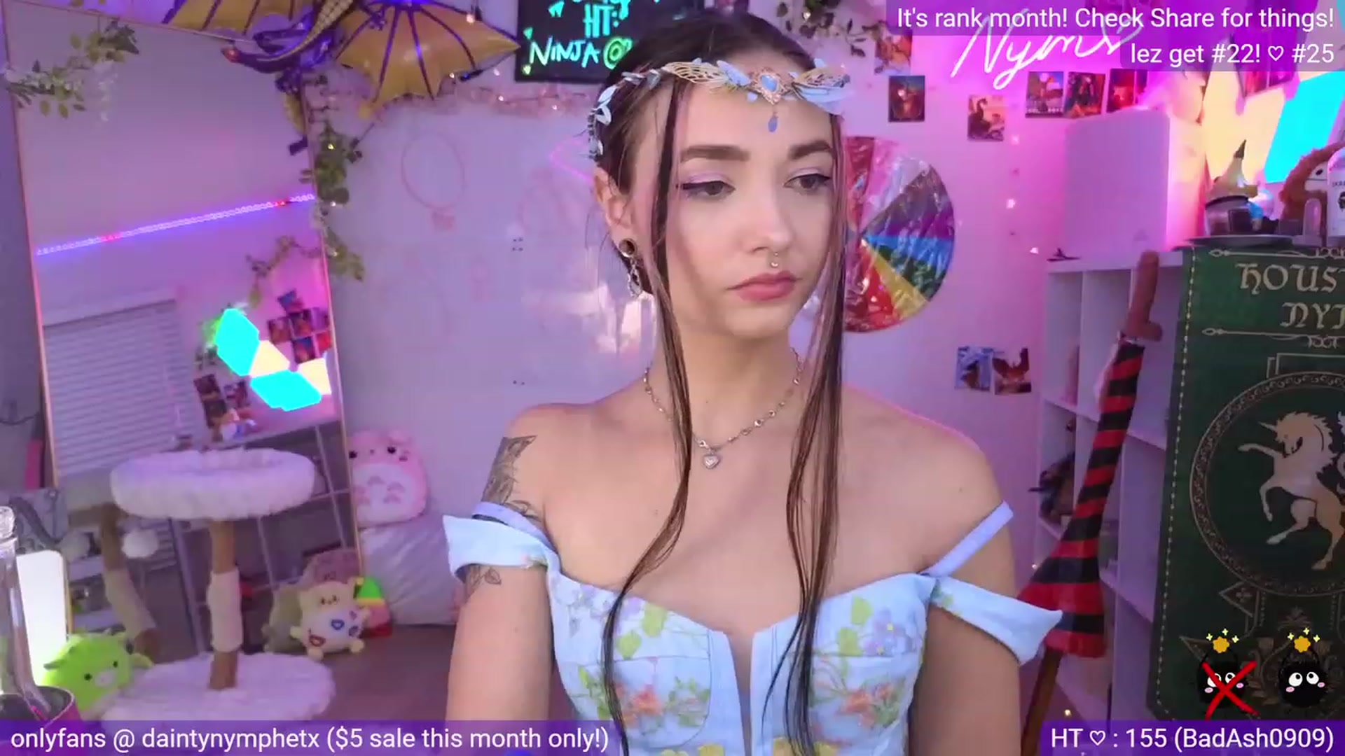Gallery image thumbnail from Nym_x's myfreecams stream on, 07/30/2023, 02:39 image 7 of 20