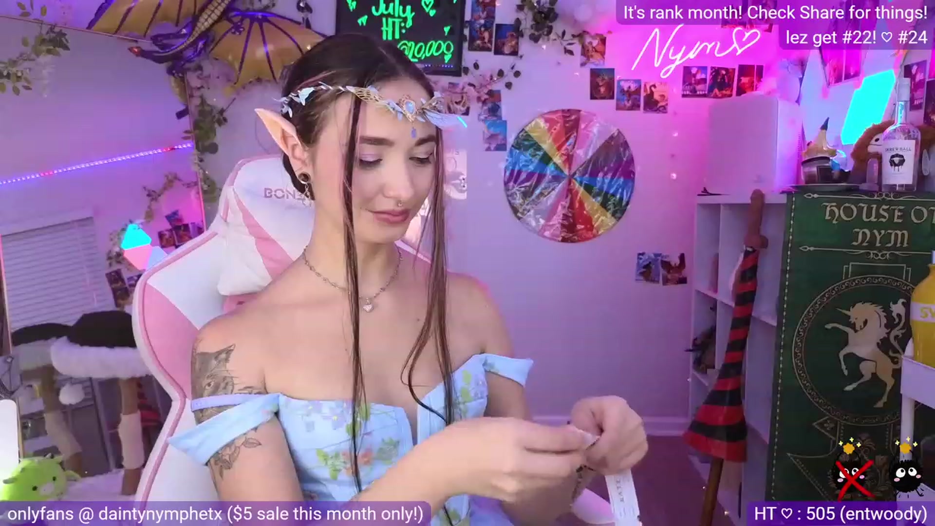 Gallery image thumbnail from Nym_x's myfreecams stream on, 07/30/2023, 04:08 image 9 of 20