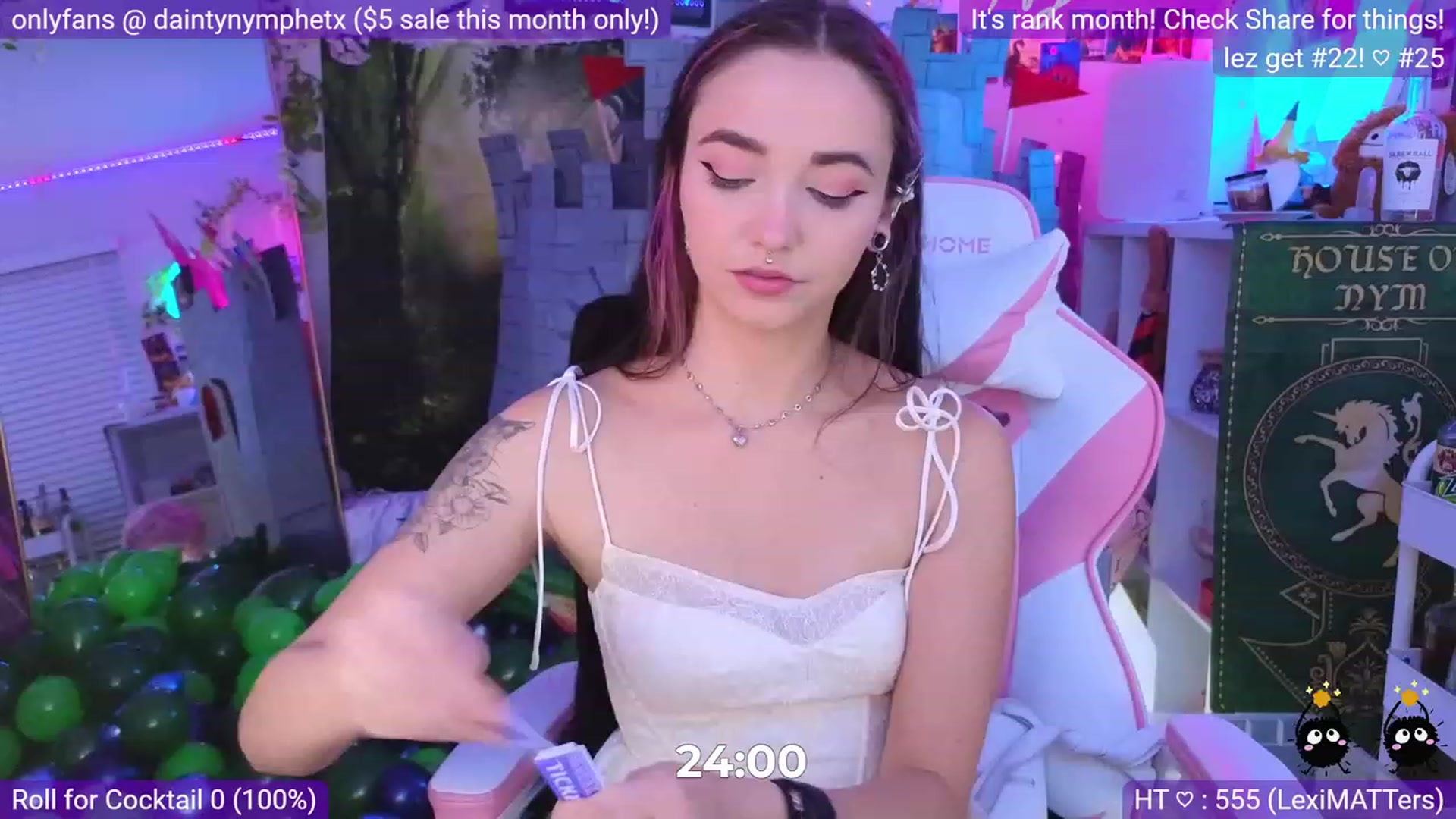 Gallery image thumbnail from Nym_x's myfreecams stream on, 08/01/2023, 03:06 image 12 of 20