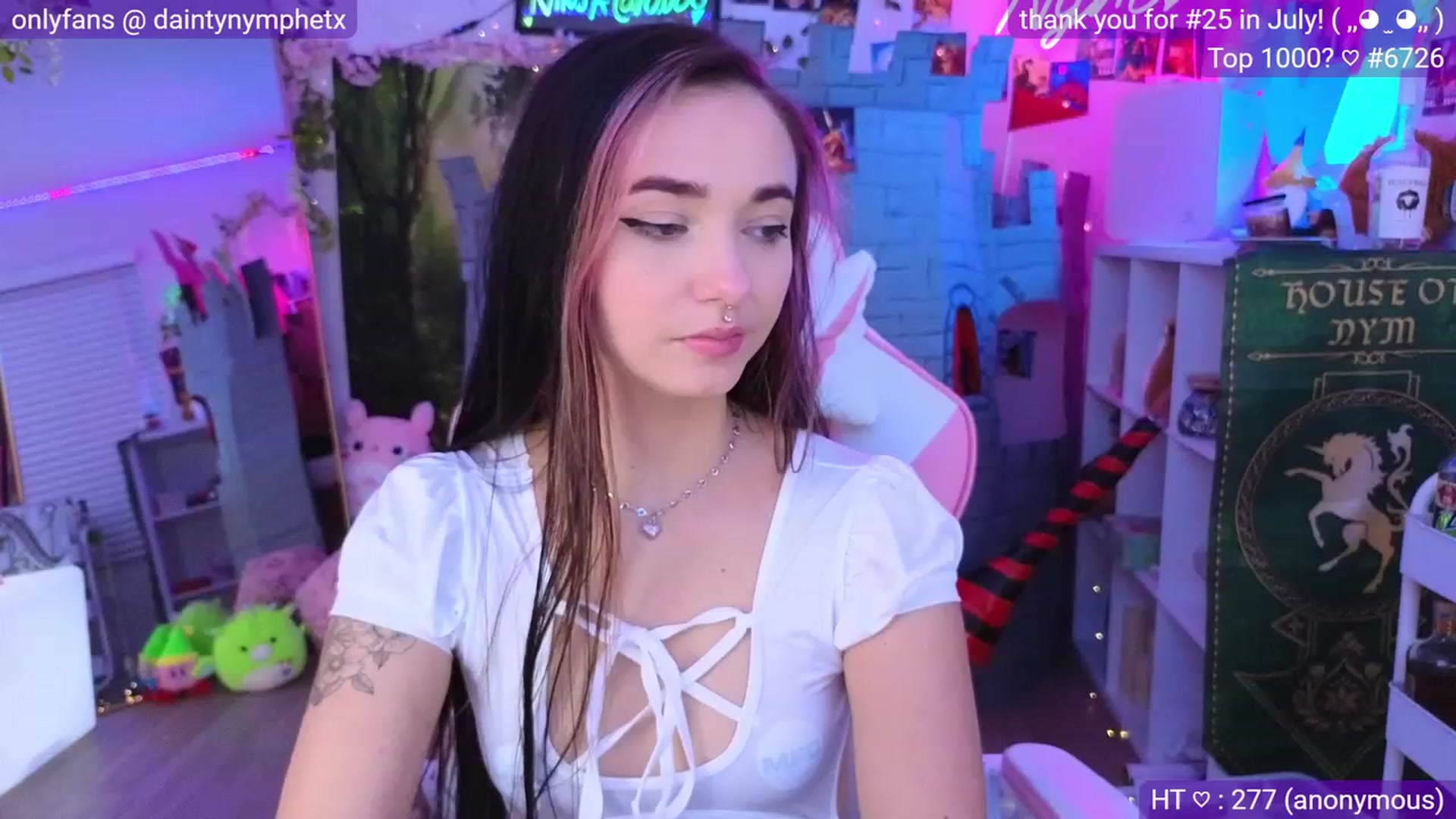 Gallery image thumbnail from Nym_x's myfreecams stream on, 08/10/2023, 03:55 image 5 of 20