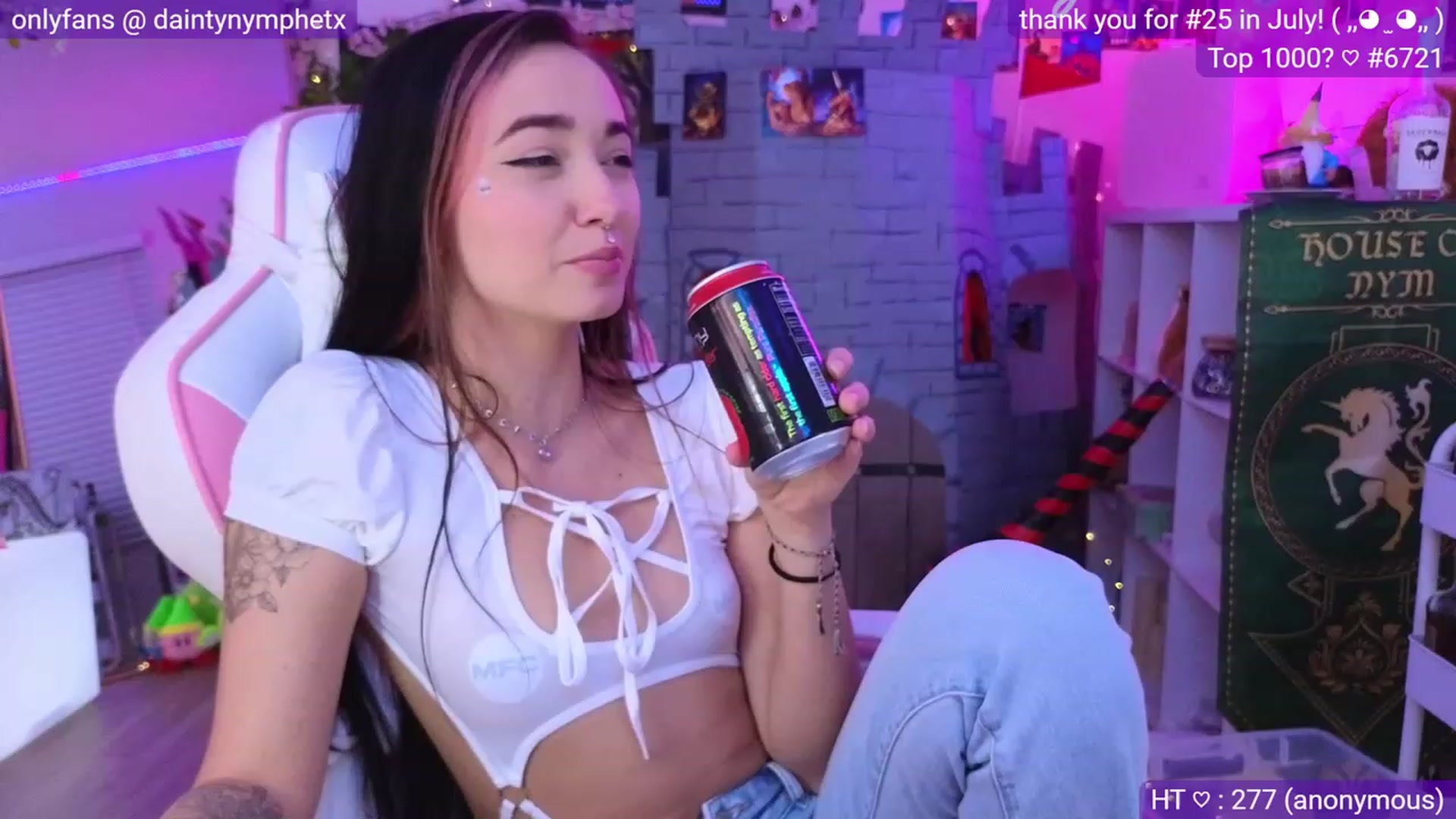 Gallery image thumbnail from Nym_x's myfreecams stream on, 08/10/2023, 03:55 image 3 of 20